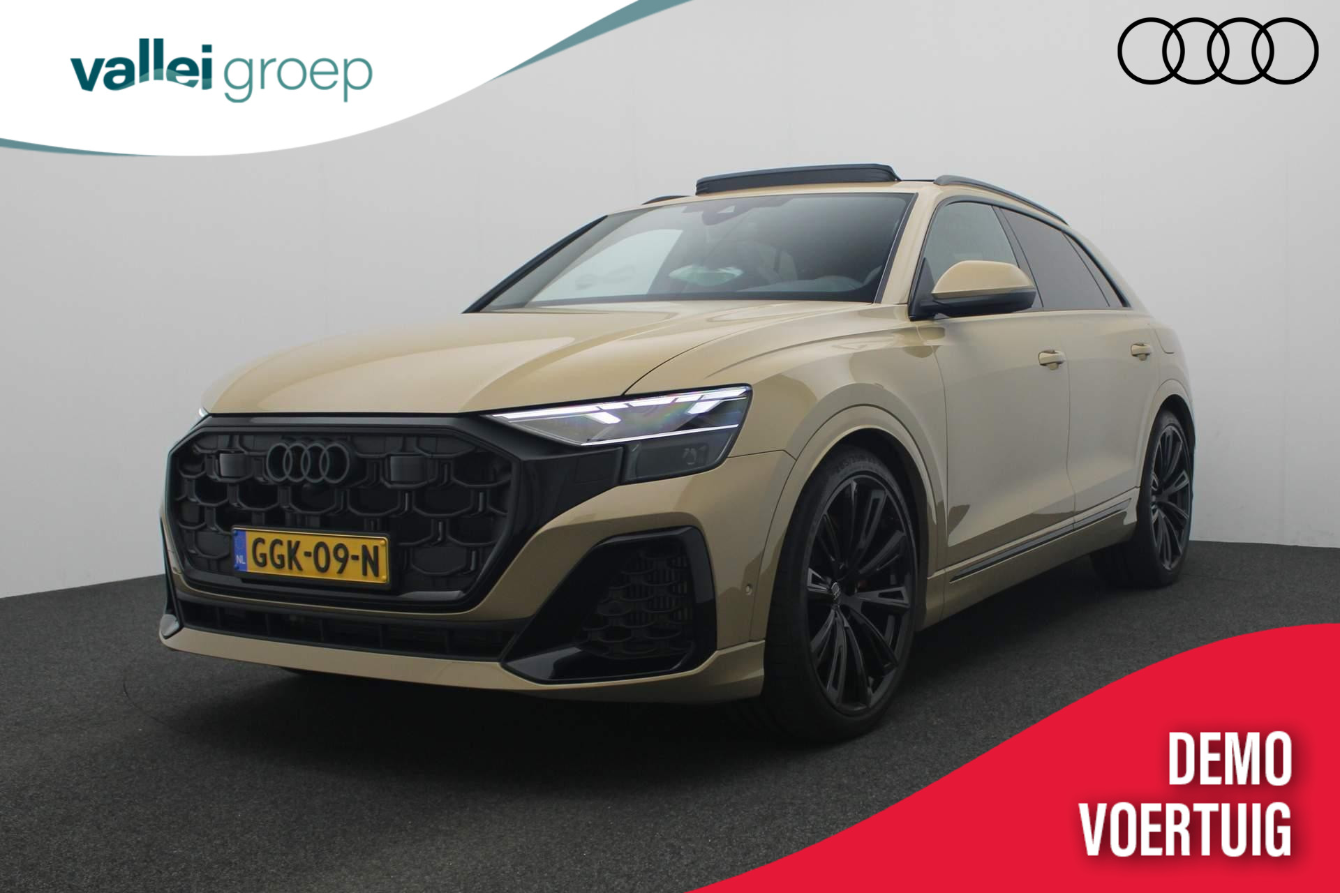 Audi Q8 55 TFSI e quattro Pro Line S / S-Line | Pano | Trekhaak | Leder | Matrix LED | B&O | Geheugenstoel | 360 Camera