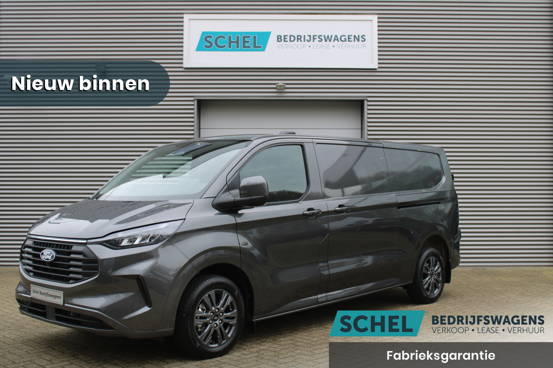 Ford Transit Custom 320 2.0 TDCI L2H1 Limited 170pk - 2x Schuifdeur - Adaptive Cruise - Verwarmd stuur - Blind spot - Navigatie - Camera - Draadloos laden - Rijklaar