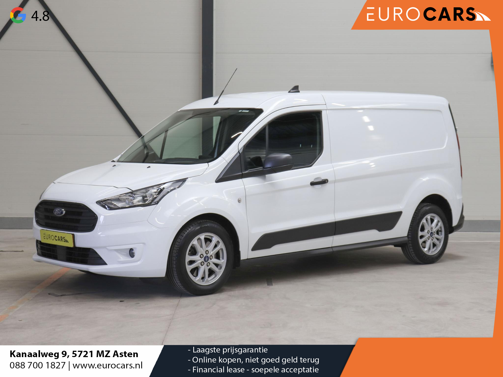 Ford Transit Connect 1.5 EcoBlue L2 Trend Automaat Trekhaak Airco Bluetooth Camera Cruise Control