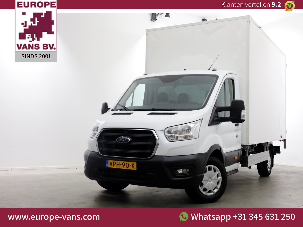 Ford Transit 350 2.0 TDCI 130pk Trend Bakwagen met achterdeuren H231cm 03-2022