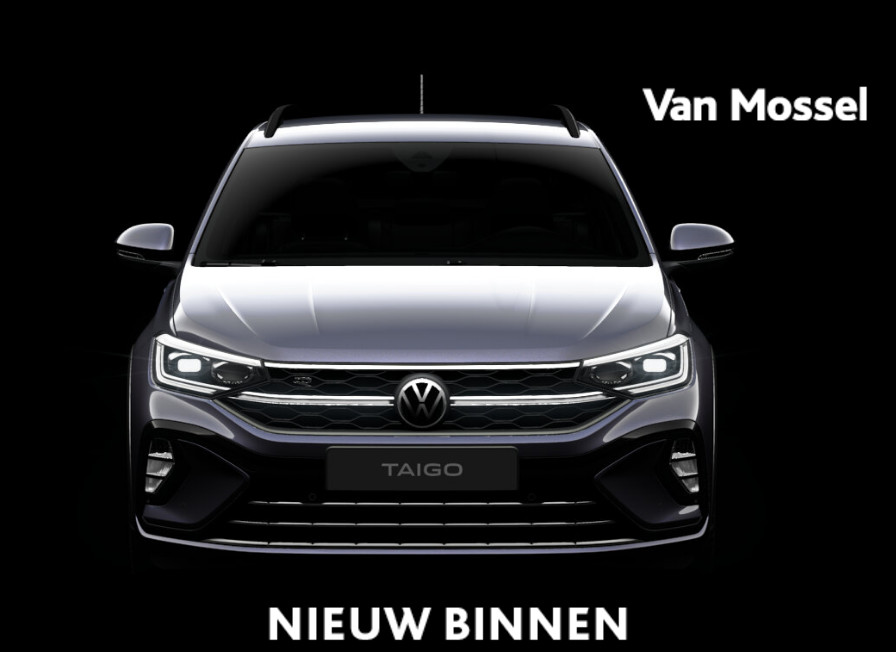 Volkswagen Taigo 1.0 TSI R-Line Business | DIRECT LEVERBAAR | 7667,- KORTING | 7667,- Fiscaal voordeel | Navigatie | Achteruitrijcamera |  Smokey grey