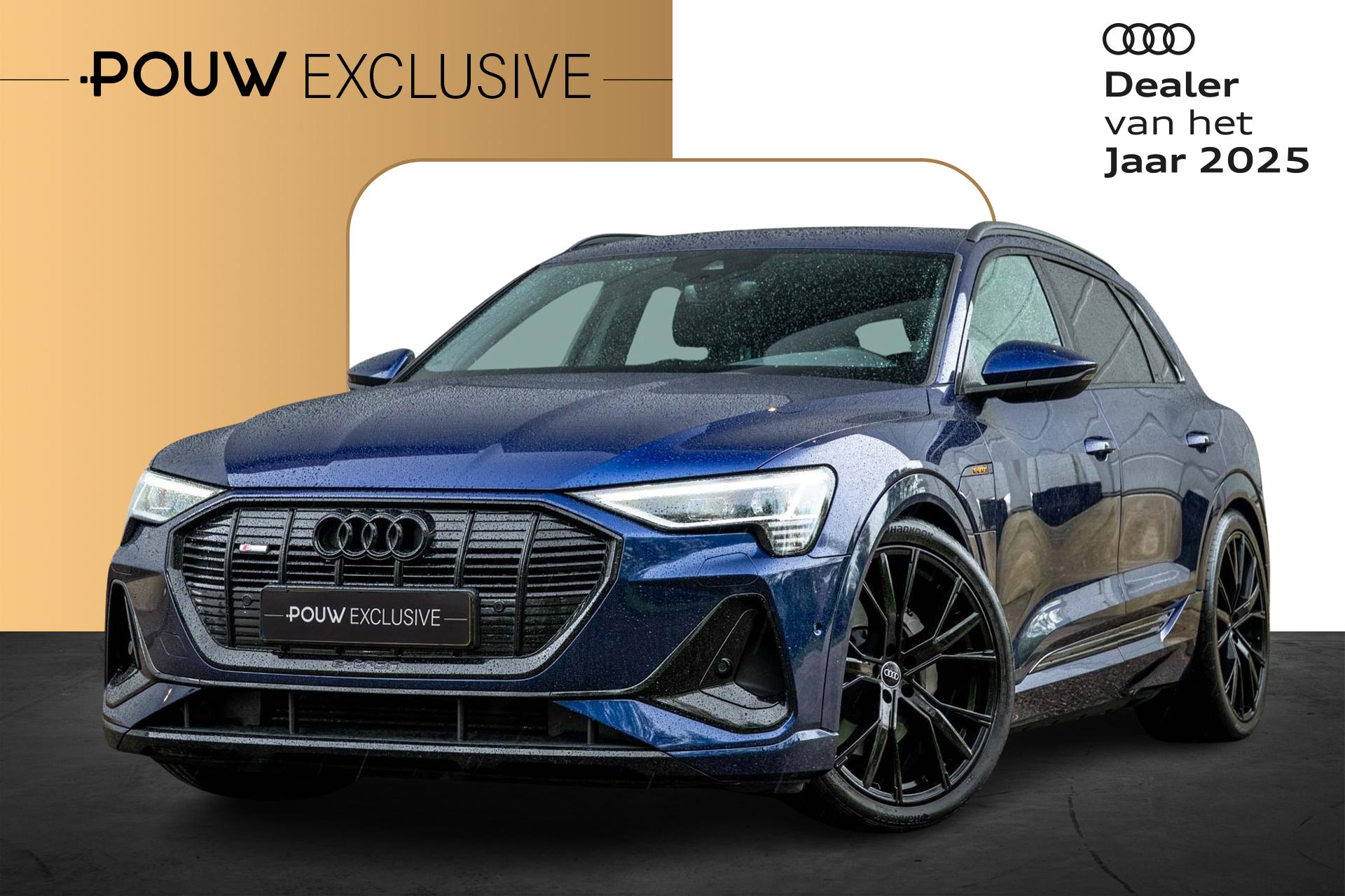 Audi e-tron 55 408pk Quattro S Edition 95 kWh | Panoramadak | Keyless | Tourpakket | 22" LMV | Trekhaak | Elek. Verst. Voorstoelen