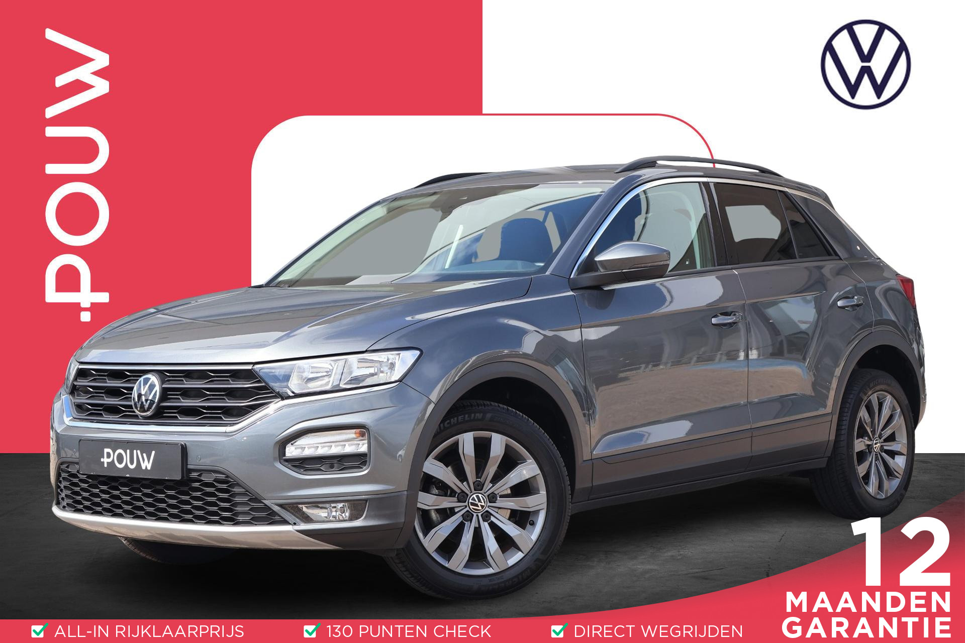 Volkswagen T-Roc 1.0 TSI 110pk Style | Apple Carplay/Android Auto | Cruise Control Adaptief | PDC | Navigatie