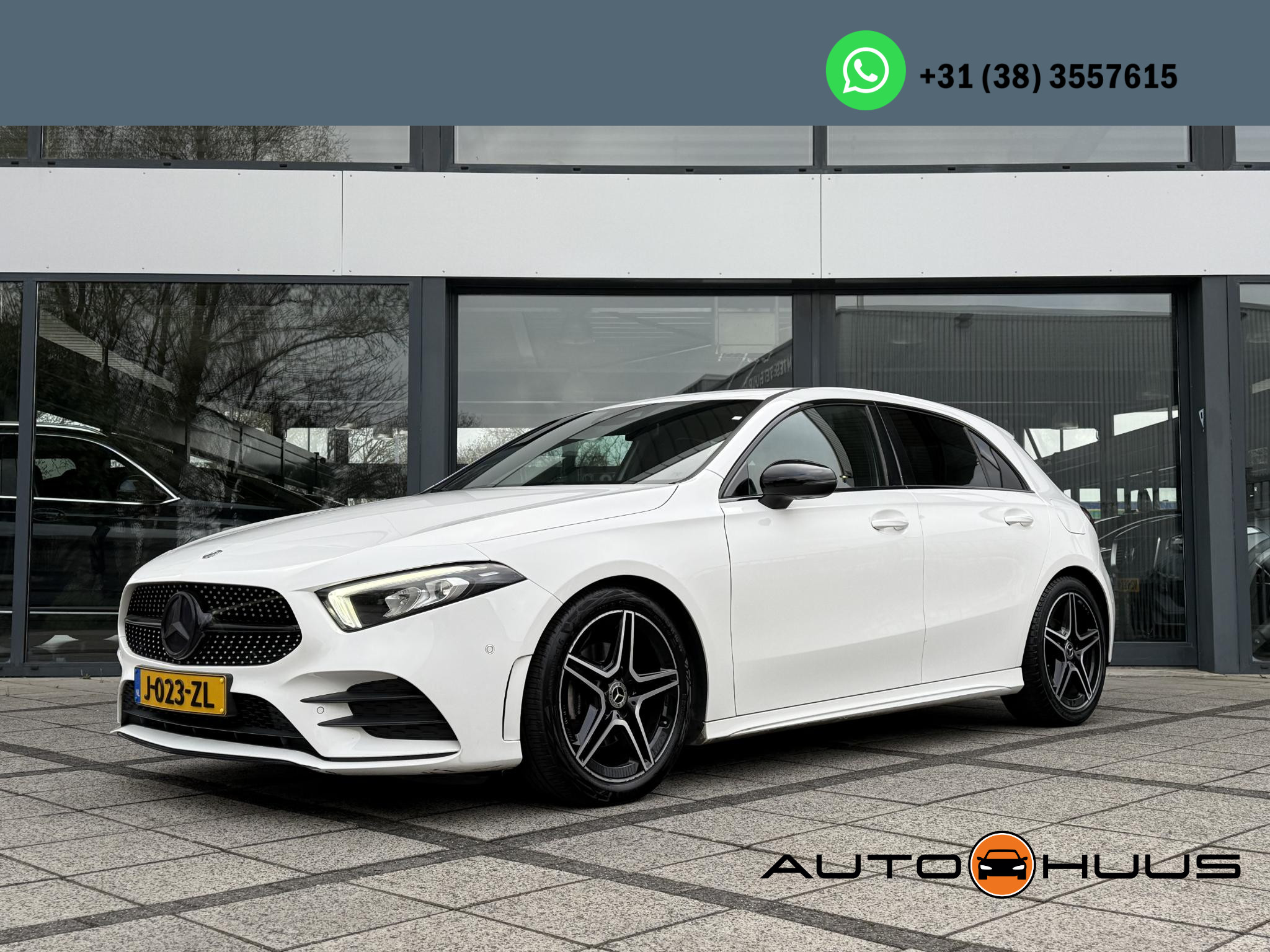 Mercedes-Benz A-Klasse 180 Aut. AMG Sport Sol. | Camera | Sfeer | Apple Carplay |