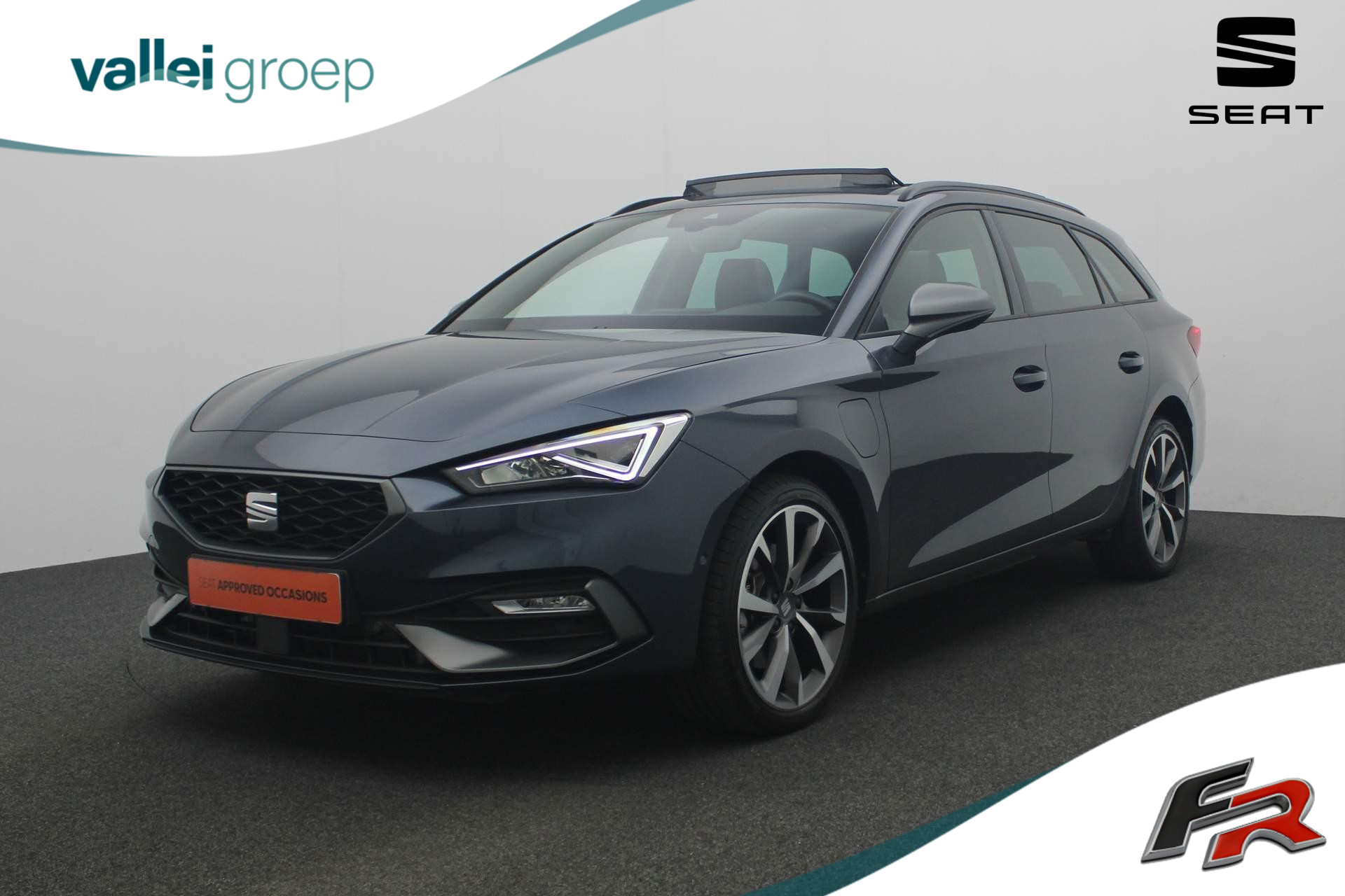 SEAT Leon Sportstourer 1.4 TSI 204PK DSG eHybrid PHEV FR | Pano | Navi | Keyless | Camera | ACC | Leder/alcantara | 18 inch