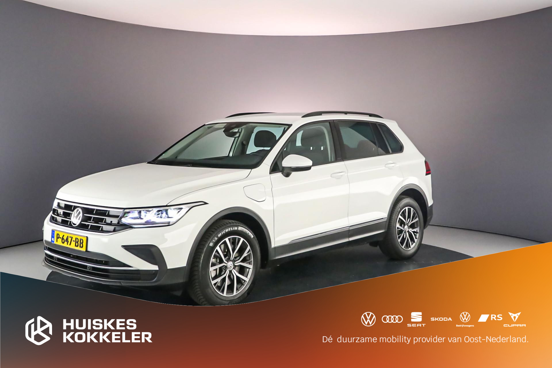 Volkswagen Tiguan Life 1.4 TSI eHybrid 245pk DSG Automaat Trekhaak, Adaptive cruise control, Elektrische achterklep, Navigatie, Achteruitrijcamera, Airco, DAB, Parkeersensoren, LED verlichting, Stoelverwarming