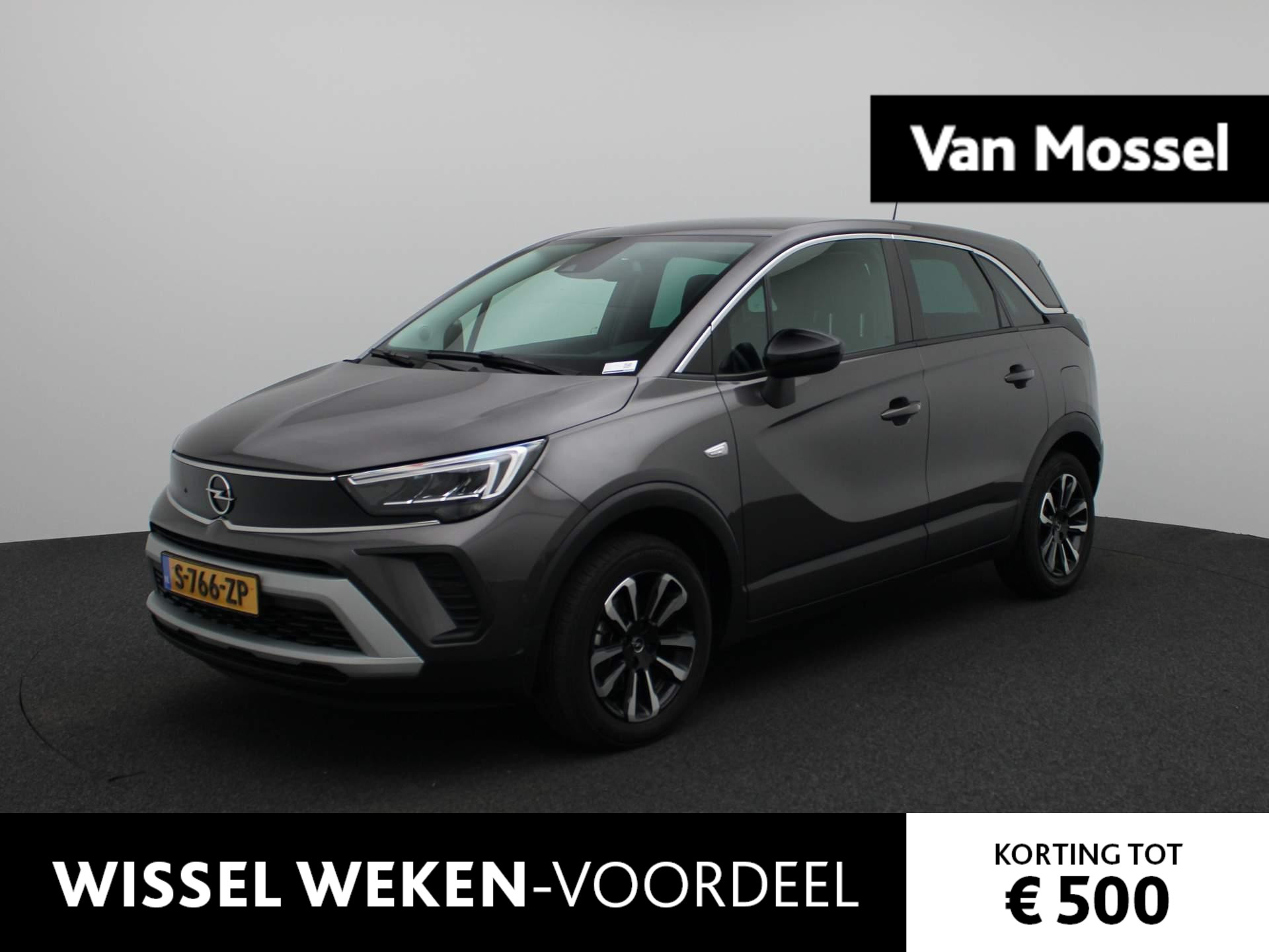 Opel Crossland 1.2 Turbo Elegance | 110pk | Navigatie | Camera | Climate Control | 24.000km! |