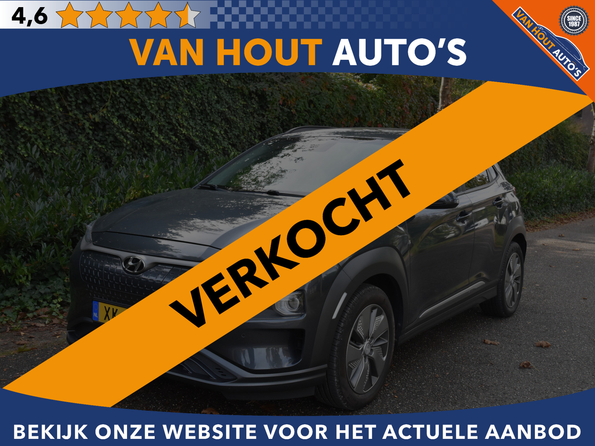 Hyundai Kona EV Premium 64 kWh | €16.450 NA SUBSIDIE | VERKOCHT