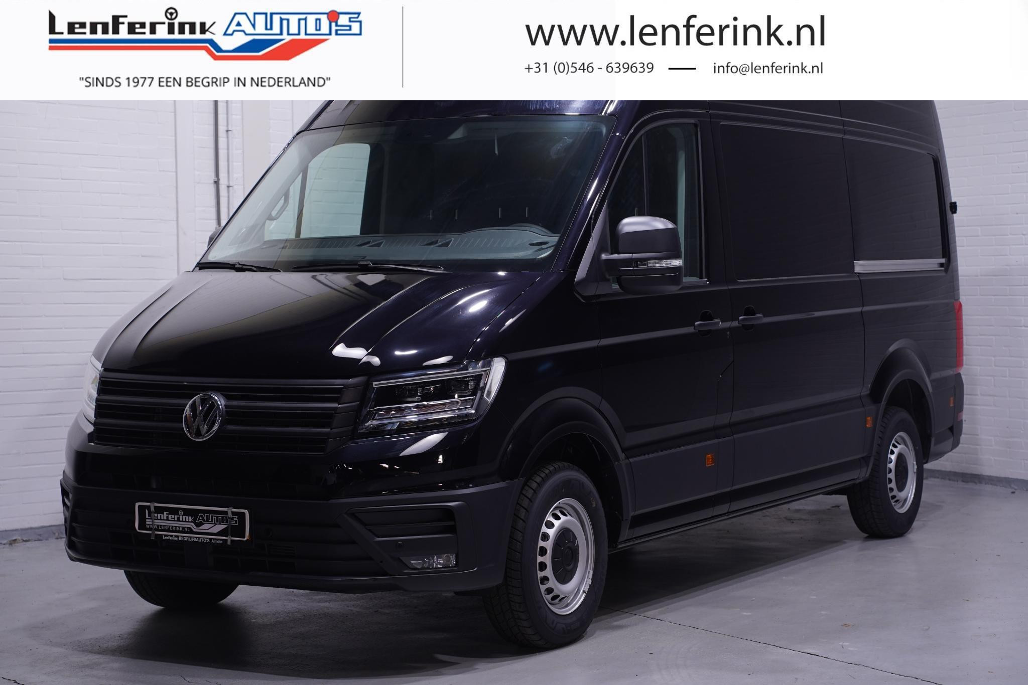 Volkswagen Crafter 2.0 TDI 177 pk DSG Aut. L3H3 Nieuw BPM vrij Navi 2x Schuifdeur, LED Koplampen, Trekhaak met 1/2 Opstap, 3-Zits