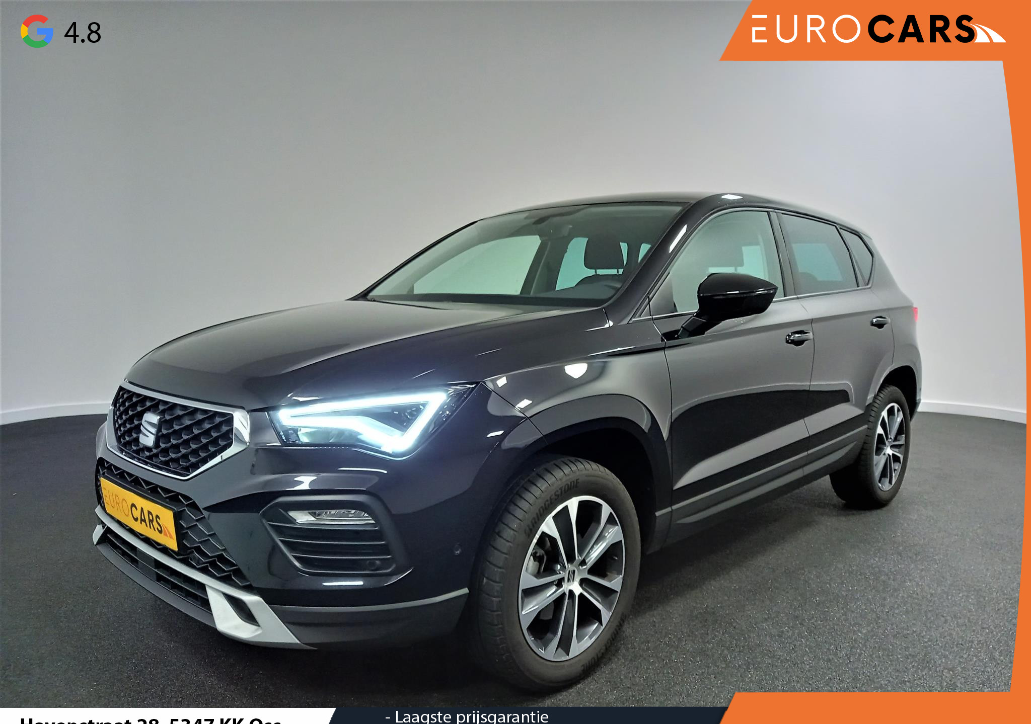 SEAT Ateca 1.5 TSI 150pk DSG Style Nieuw type ! | Navigatie | Climate Control | Led | Parkeer Sensoren | DAB