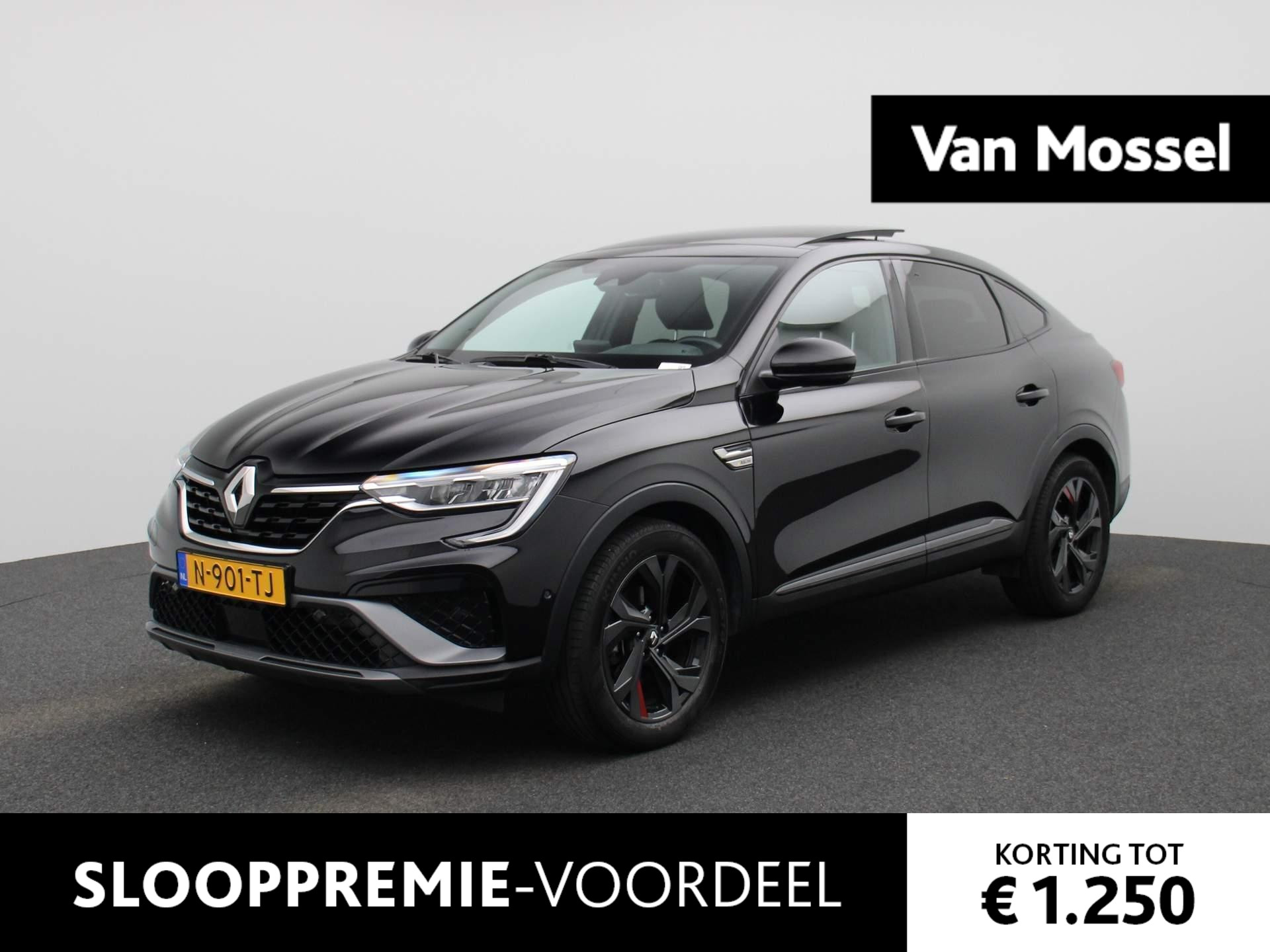 Renault Arkana 1.6 E-Tech Hybrid 145 R.S. Line | Half-Leder | Apple Carplay / Android Auto | Panorama dak | DAB | Dodehoekdetectie | Camera | Led-Koplampen | Stoel + Stuurverwarming |