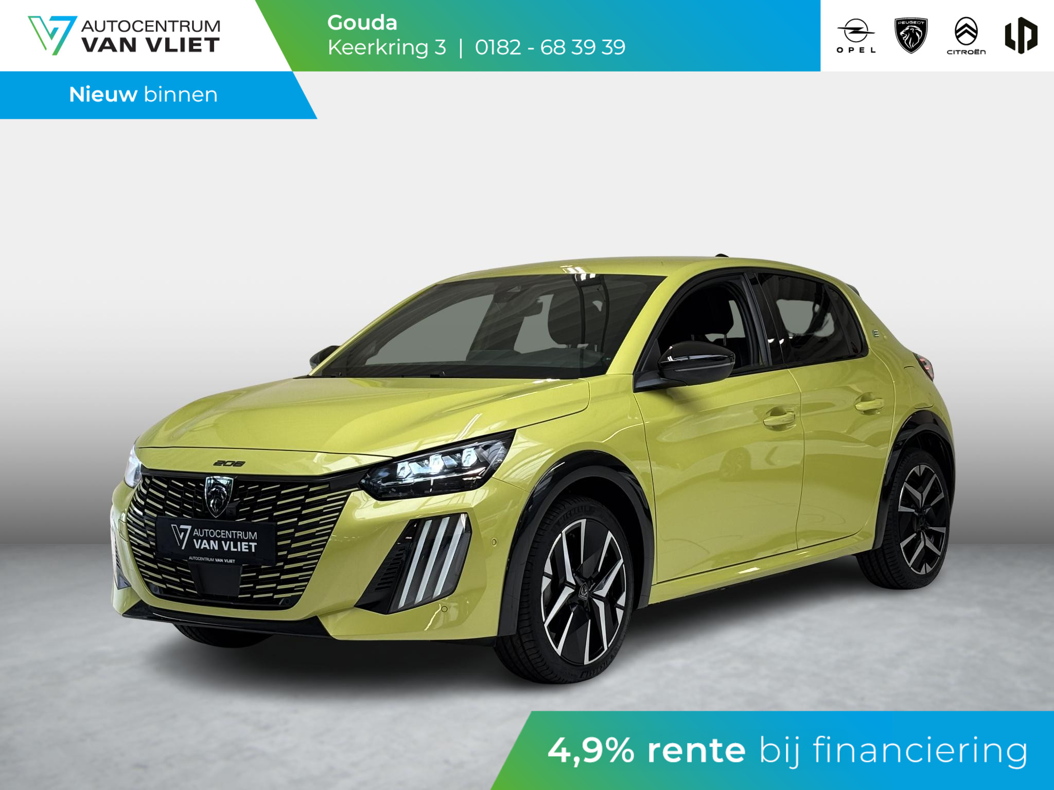 Peugeot e-208 EV GT 51 kWh Navigatie | Adaptieve cruise control | Keyless | Stoelverwarming | Elektrische massagestoel |
