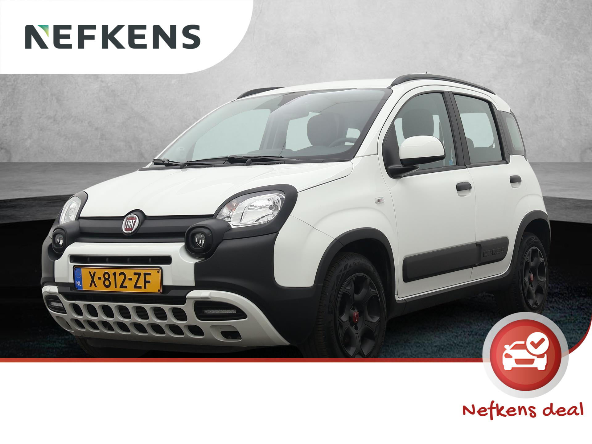 Fiat Panda Hybrid Cross 70pk | Navigatie Via AppleCarPlay/Android | Climate Control | Bluetooth | Dagrijverlichting | Dakrails