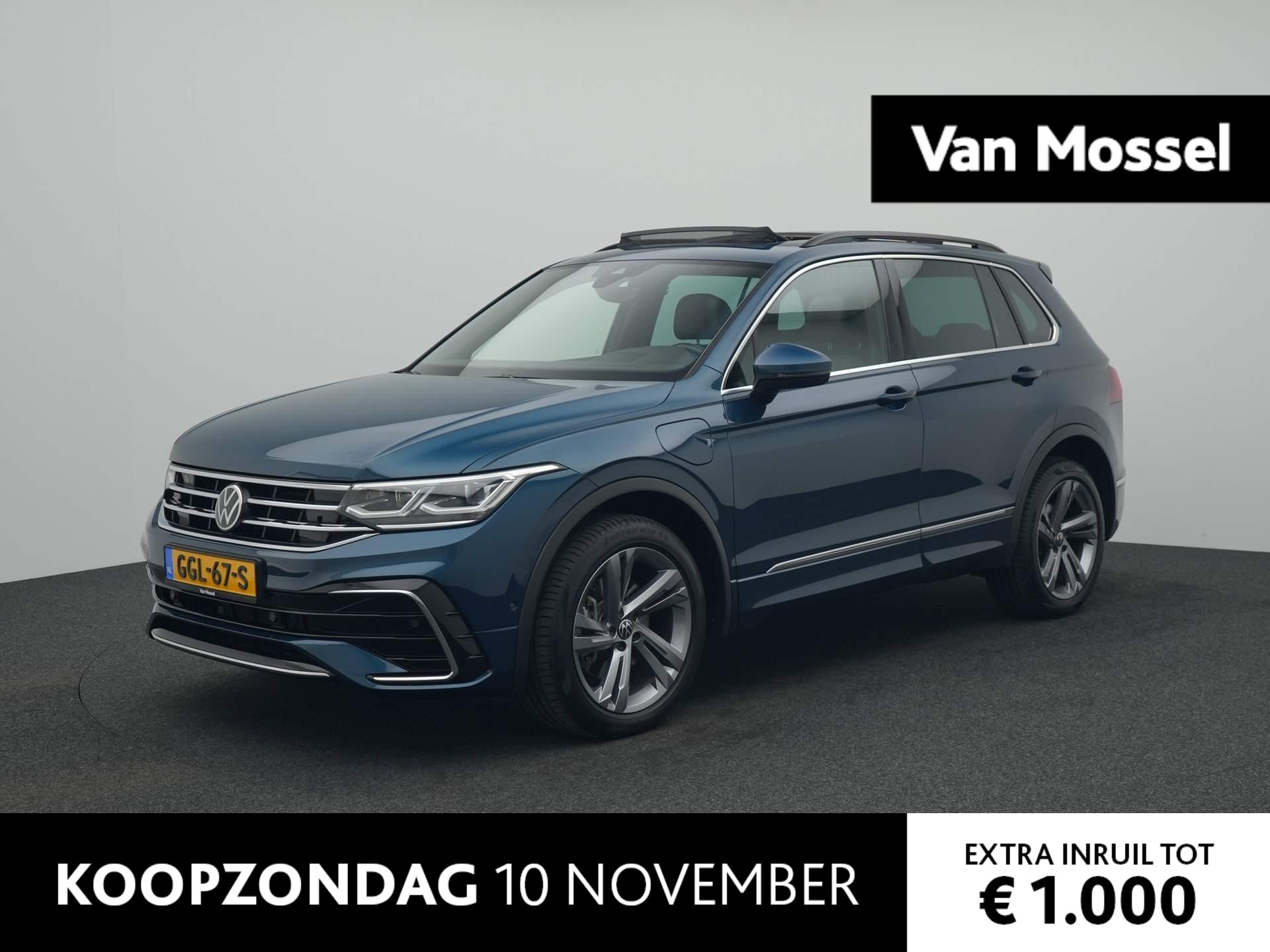 Volkswagen Tiguan 1.4 TSI eHybrid R-Line Business+ | DEMO | Automaat | Apple Carplay/Android Auto | Rijstrooksensor | LED koplampen | Travel Assist | Stuurwiel Verwarmd | 12 Maanden BOVAG Garantie |