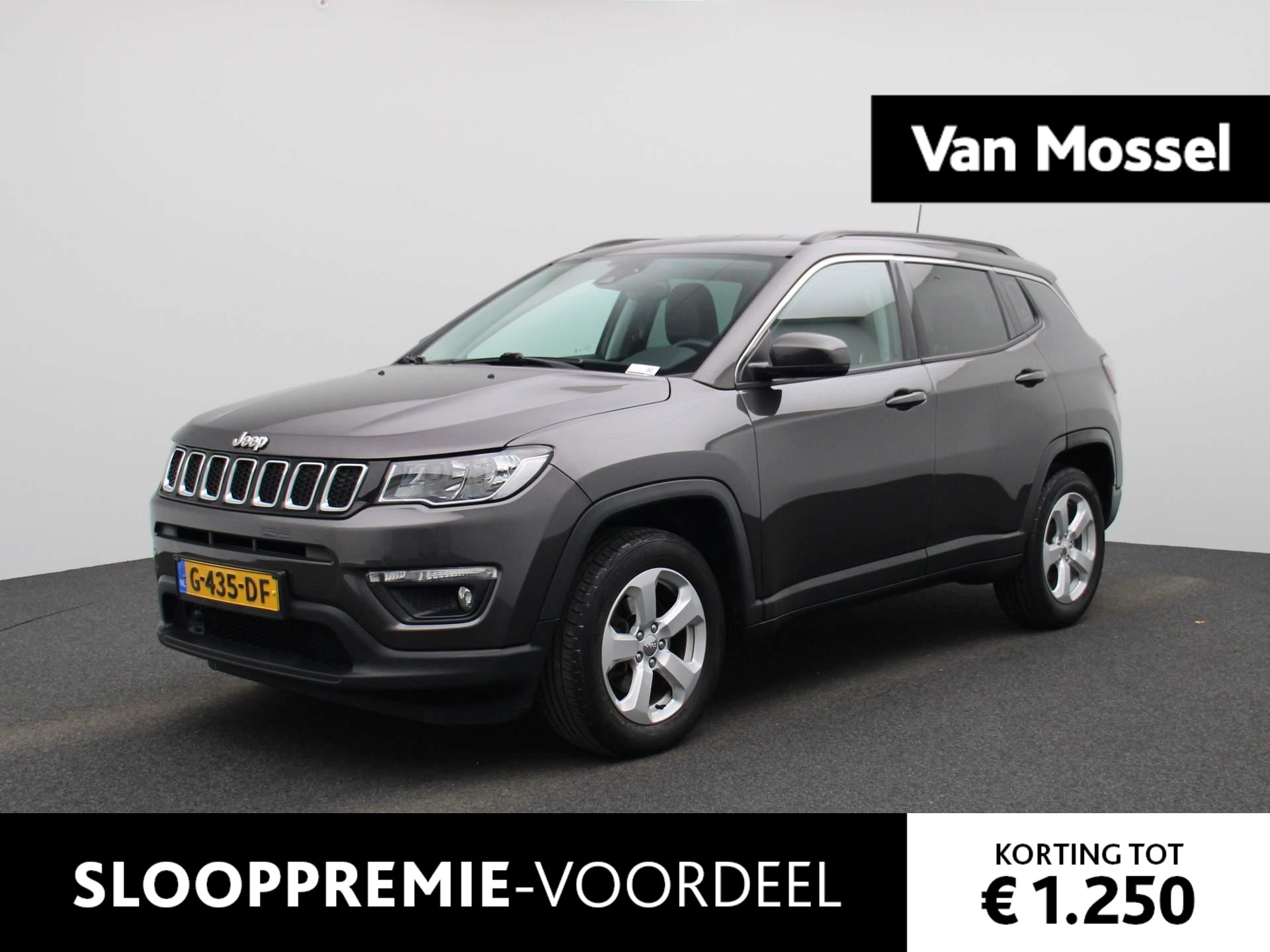 Jeep Compass 1.4 MultiAir Longitude | HALF-LEDER | NAVIGATIE | ACHTERUITRIJCAMERA | CLIMATE CONTROL | CRUISE CONTROL | PARKEERSENSOREN | CRUISE CONTROL |