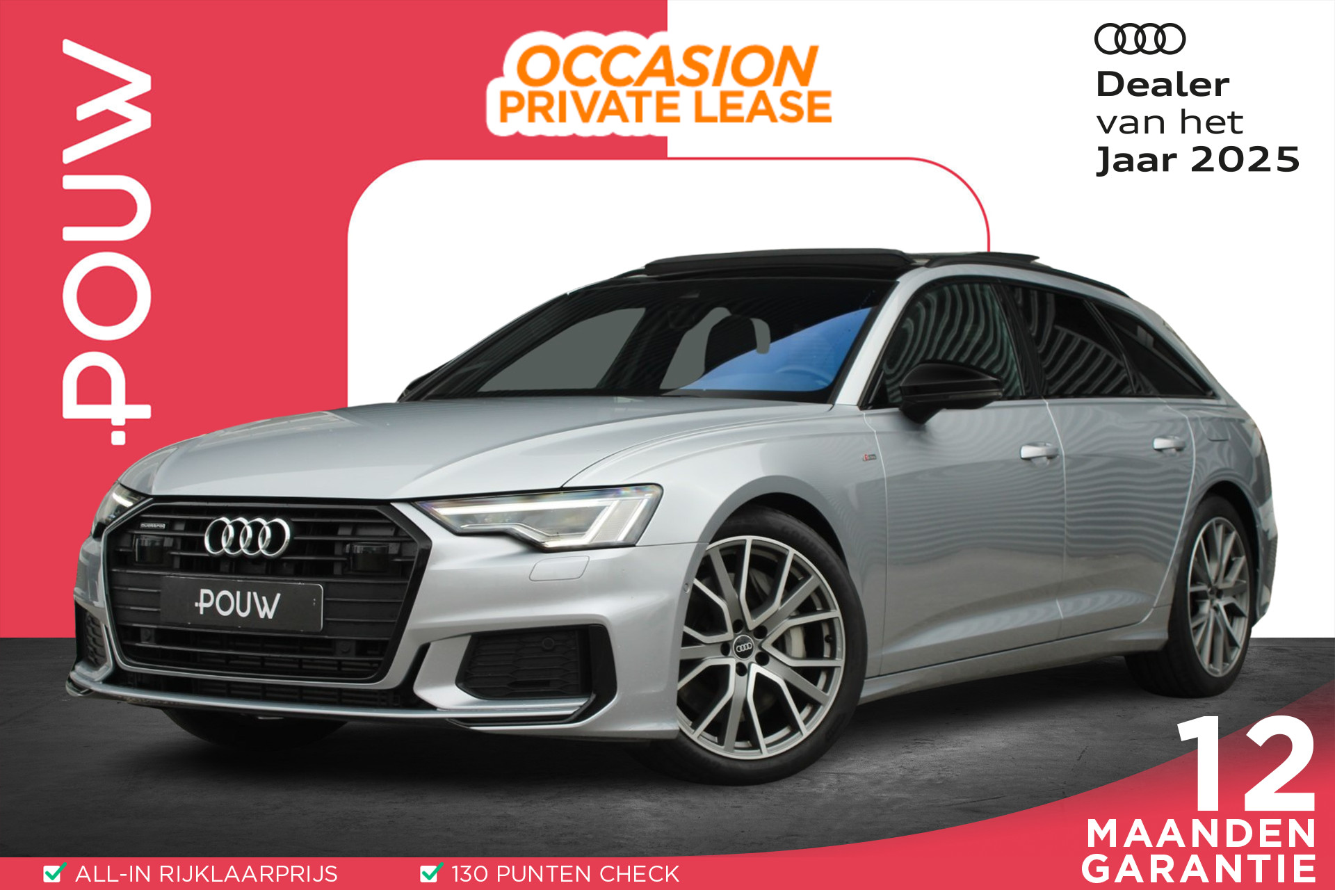 Audi A6 Avant 50 TFSI e 299pk PHEV quattro S Edition | Trekhaak | Side Assist | Adaptieve Cruise Control | Achteruitrijcamera