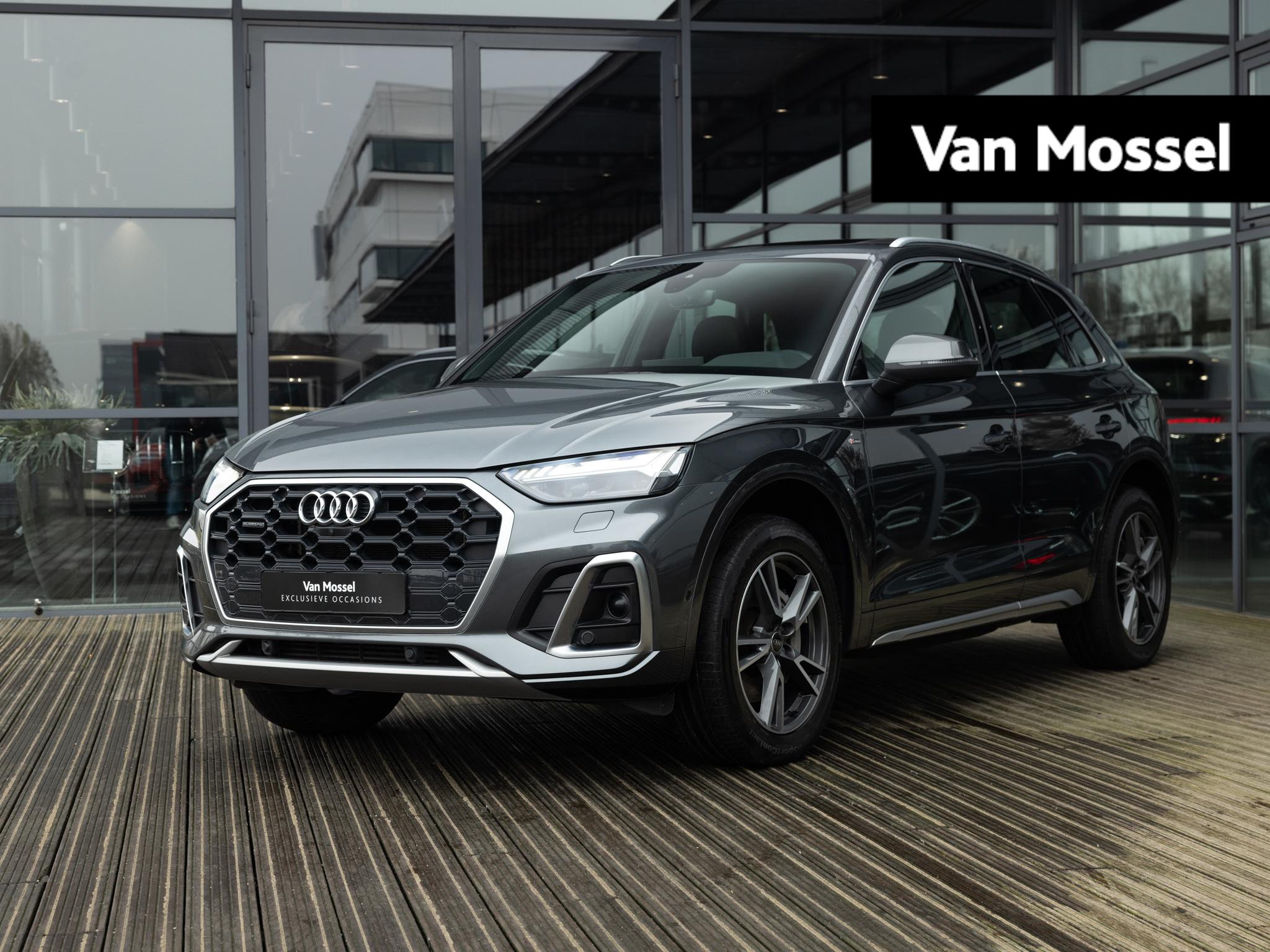 Audi Q5 50 TFSI e S edition | 2 x S-LINE | TOUR PAKKET | CITY PAKKET | PARKEER PAKKET | PANORAMA/SCHUIF-KANTELDAK | B&O | 360 CAMERA | KEYLESS | APPLE CARPLAY |