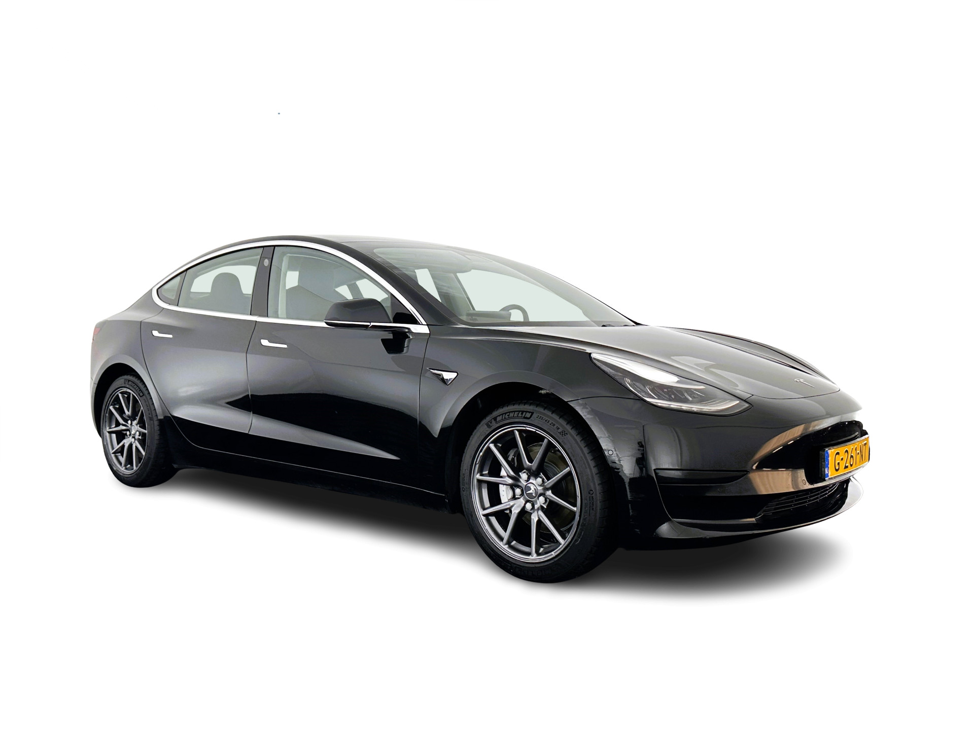 Tesla Model 3 Standard RWD Plus 60 kWh [ 3-Fase ] (INCL.BTW) Aut. *PANO | AUTO-PILOT | NAPPA-LEATHER | KEYLESS | FULL-LED | MEMORY-PACK | SURROUND-VIEW | DAB | APP-CONNECT | DIGI-COCKPIT | LANE-ASSIST | TOWBAR | COMFORT-SEATS | 18"ALU*