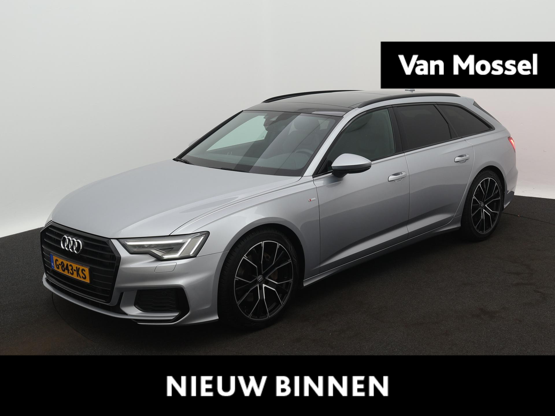 Audi A6 Avant 45 TFSI S edition | 3X S-LINE | PANORAMADAK | VIRTUAL COCKPIT | MATRIX LED KOPLAMPEN | STOELVERWARMING | LANE ASSIST | KEYLESS | ELEKTRISCH BEDIENBARE ACHTERKLEP | ELEKTRISCH BEDIENBARE VOORSTOELEN + MEMORY | APPLE CARPLAY - ANDROID AUTO | PARKEERSENSOREN VOOR + ACHTER | CLIMATE CONTROL | CRUISE CONTROL |