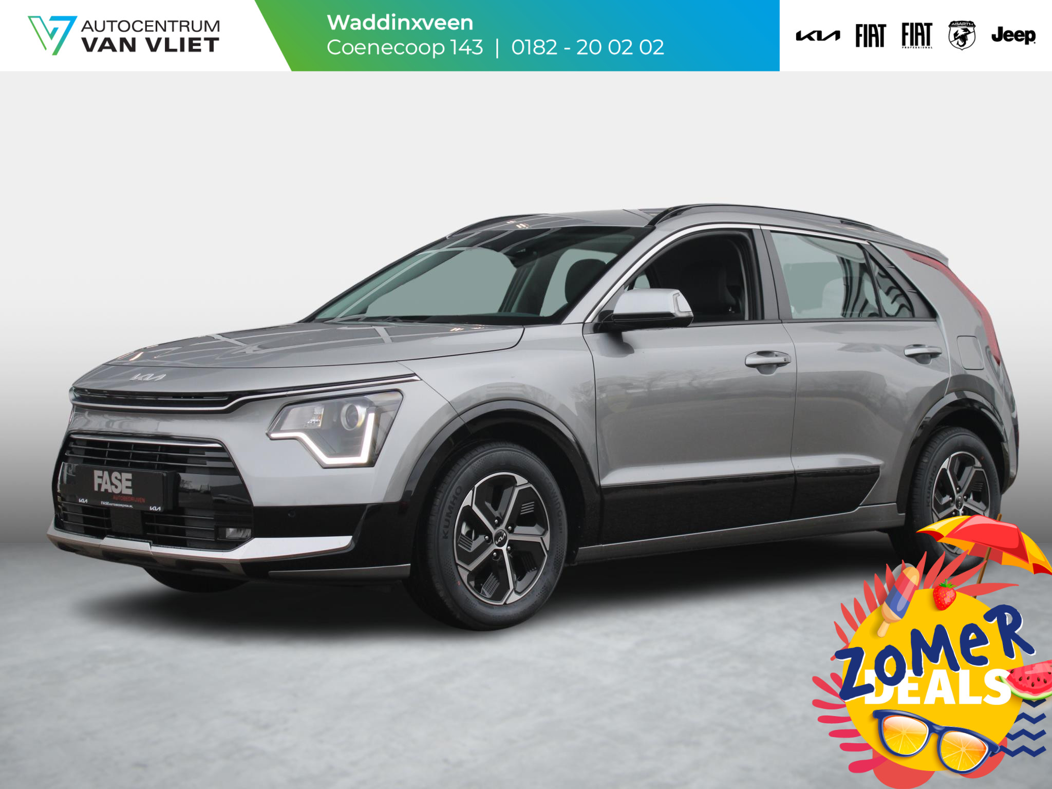 Kia Niro 1.6 GDi Hybrid DynamicLine | Adapt. Cruise | Navi | Camera | Carplay | Keyless