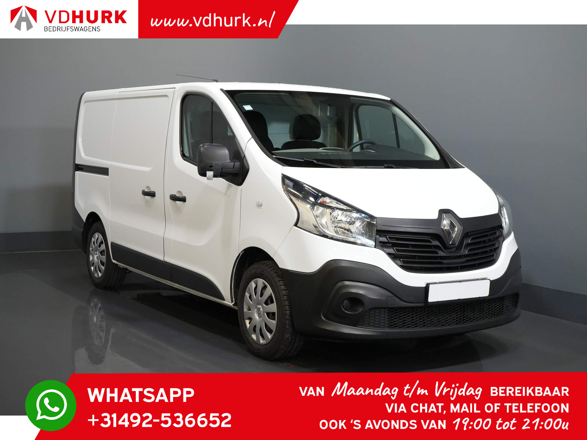 Renault Trafic 1.6 dCi Sortimo inrichting L+R/ PDC/ Trekhaak/ Airco