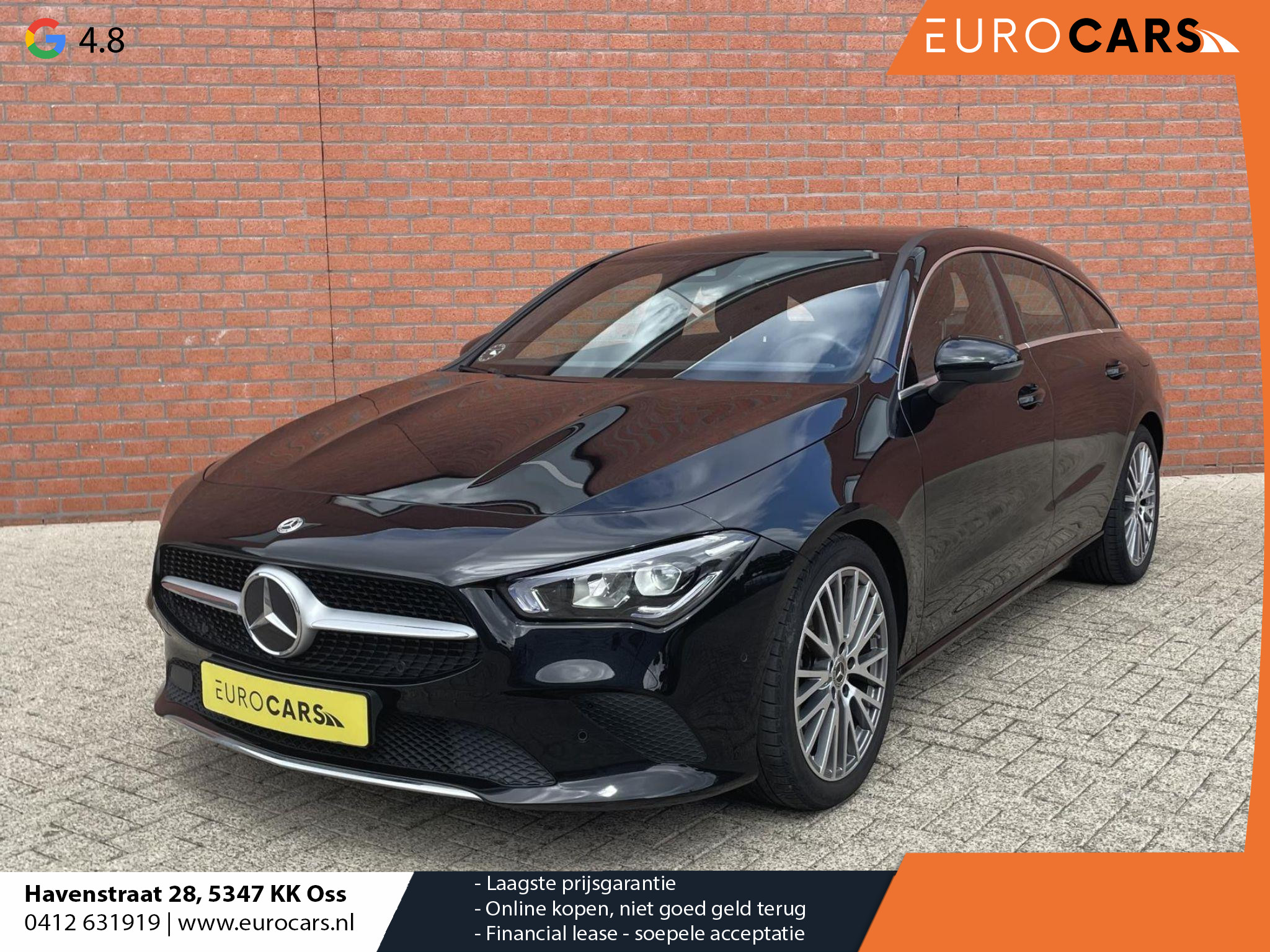 Mercedes-Benz CLA Shooting Brake 200 163pk DCT Progressive | Navigatie | Camera | Parkeersensoren | Elektrische achterklep | Stoelverwarming | Cruise Control | Ledverlichting | Climate Control