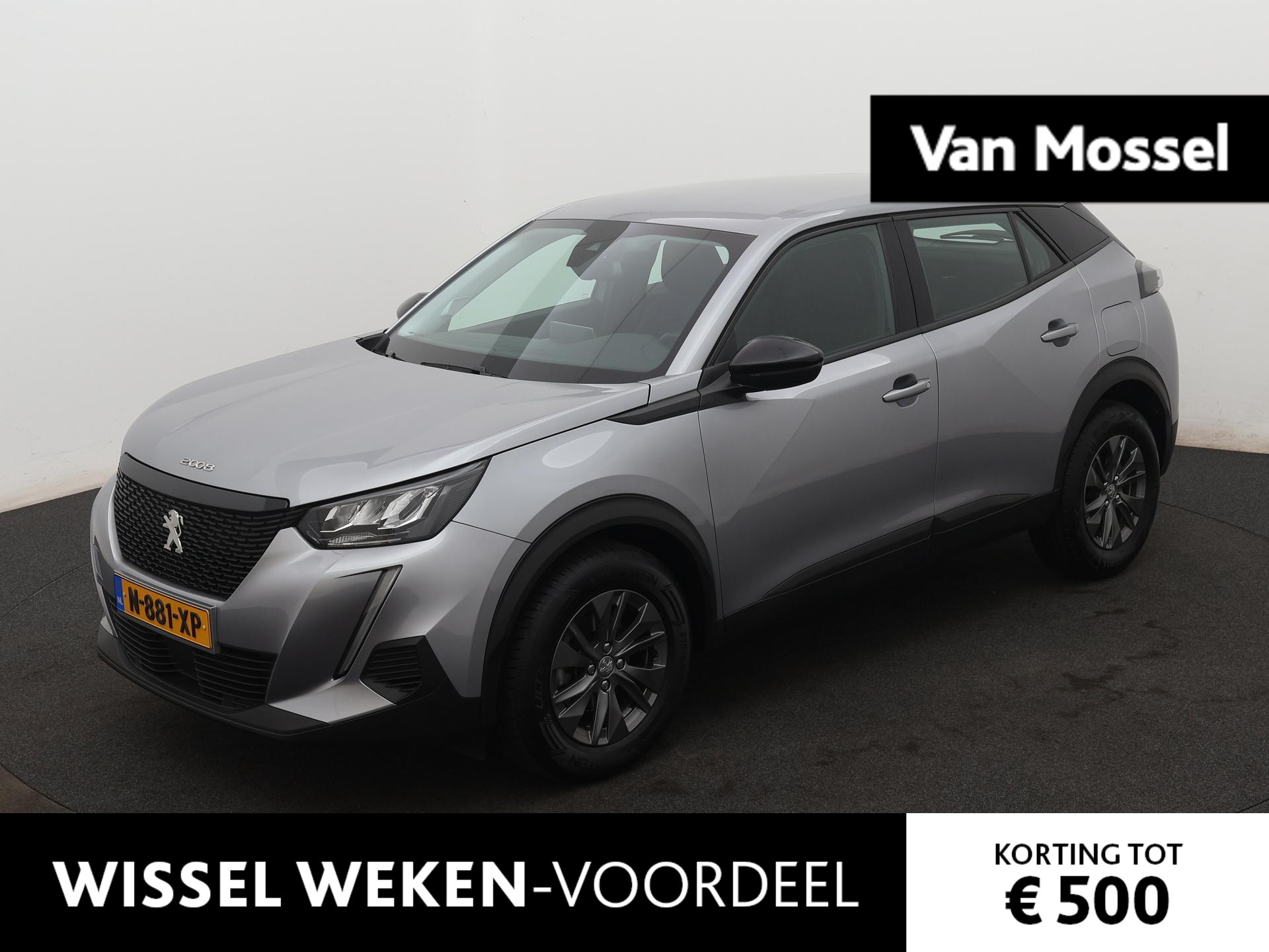 Peugeot 2008 1.2 PureTech Active Pack | 100pk | Navigatie | Camera | Hoge instap! | 40.000km! |