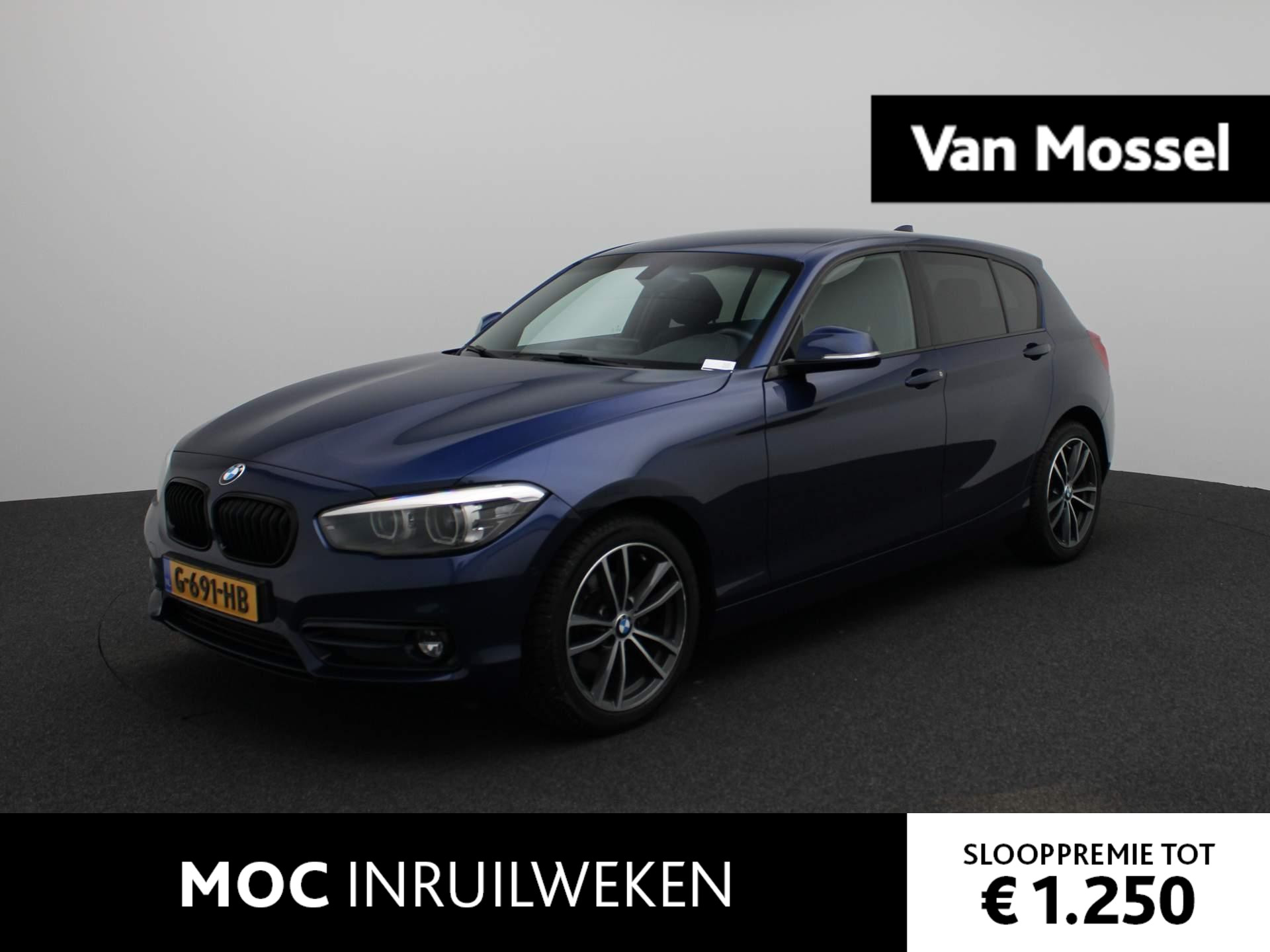 BMW 1 Serie 118i Edition Sport Line Shadow Executive | Navigatie | Clima | Camera | Lichtmetalen Velgen | Parkeersensoren |