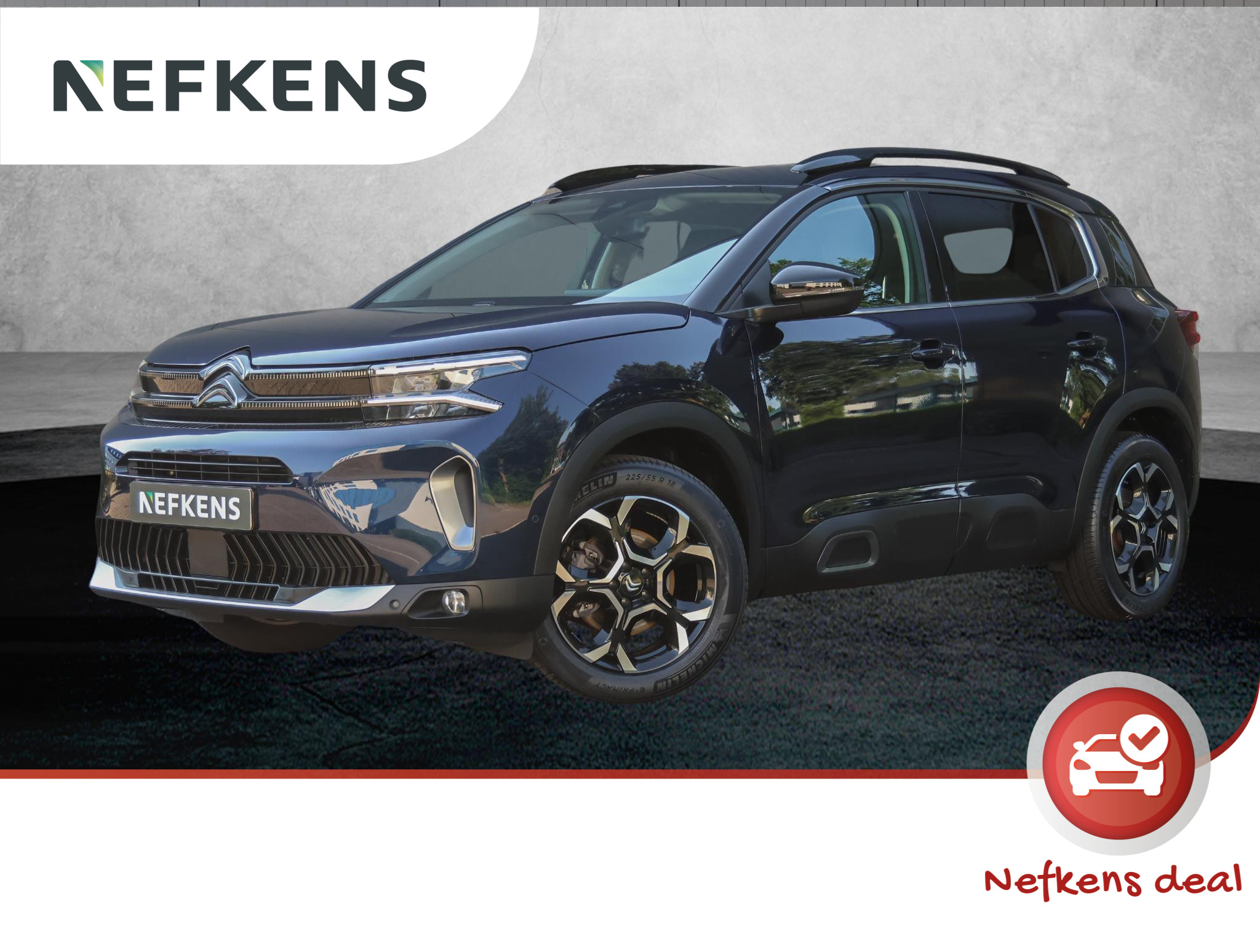 Citroën C5 Aircross 130pk P.T. Business Plus (AUTOM./1ste eig./FULL LED/Keyless/AppleCarPlay/Camera/PDC/Adap.Cruise/NL auto!)