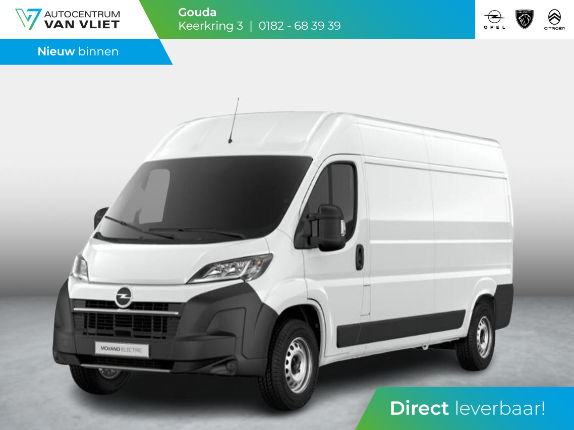 Opel Movano Electric 3.5t L3H2 Zwaar 110 kWh | UIT VOORRAAD LEVERBAAR | 420KM ACTIERADIUS | 2.400KG TREKGEWICHT