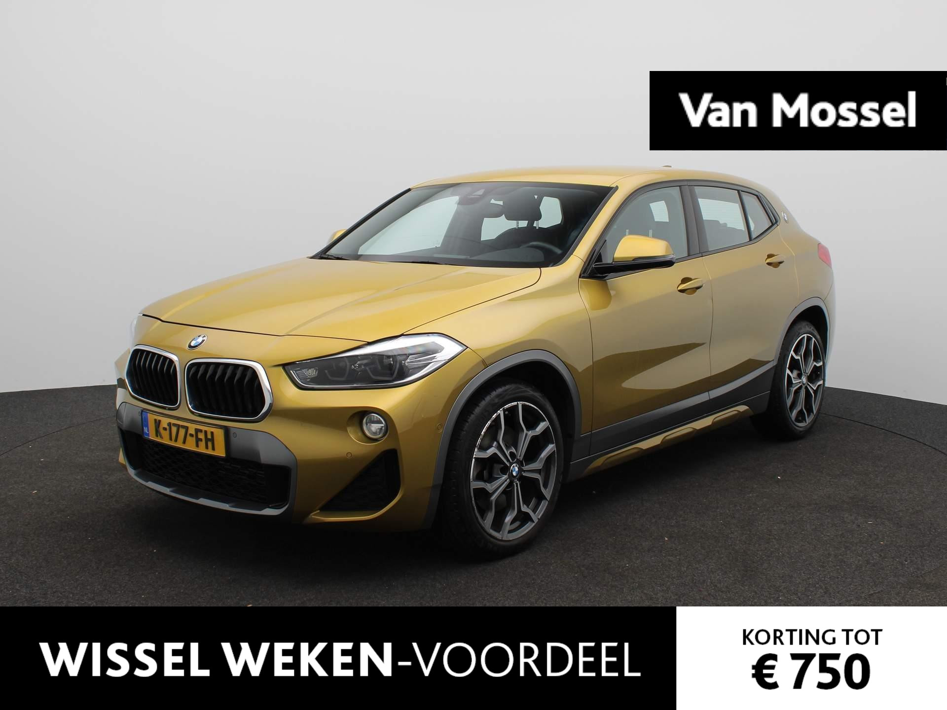 BMW X2 sDrive20i 192pk Aut. M-Sport High Executive | Leder | Keyless | Memory Stoelen | Stoelverwarming | Led Koplampen |