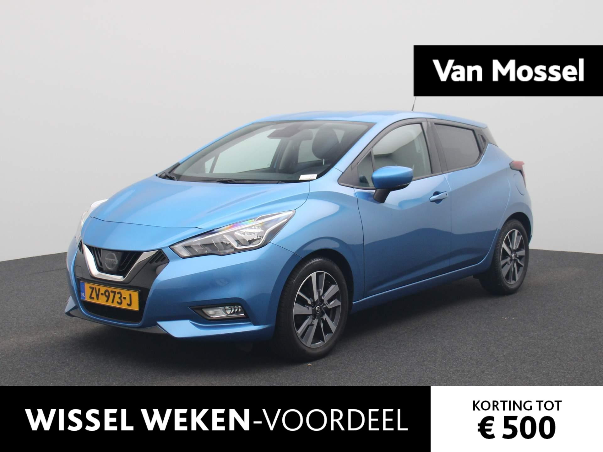 Nissan Micra 1.0 IG-T N-Connecta | Navigatie | Camera | Climate Control | Privacy Glass | Lichtmetalen Velgen | Parkeersensoren |