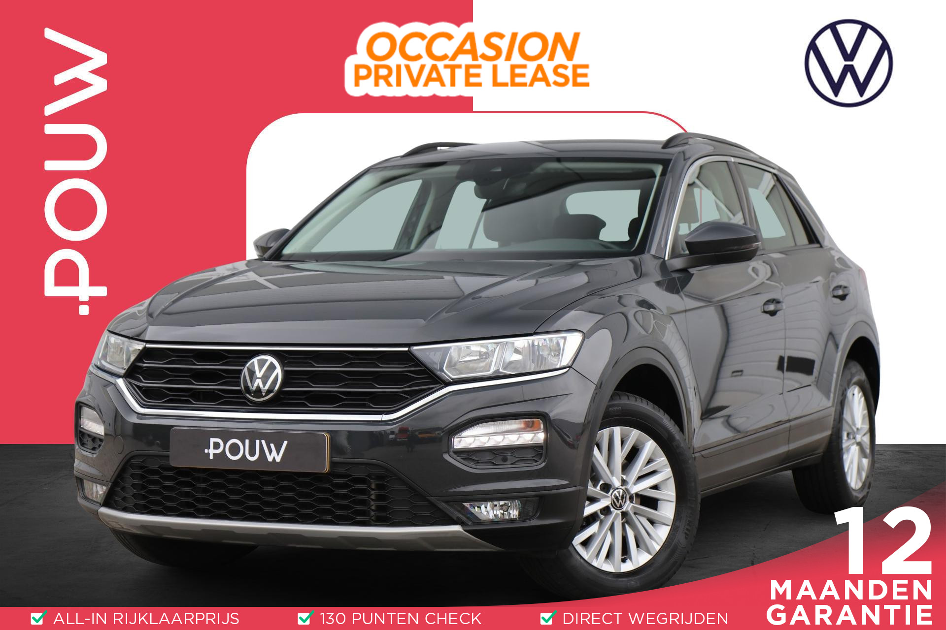Volkswagen T-Roc 1.0 TSI 110pk Style | Airco | Parkeersensoren | Cruise Control Adaptief