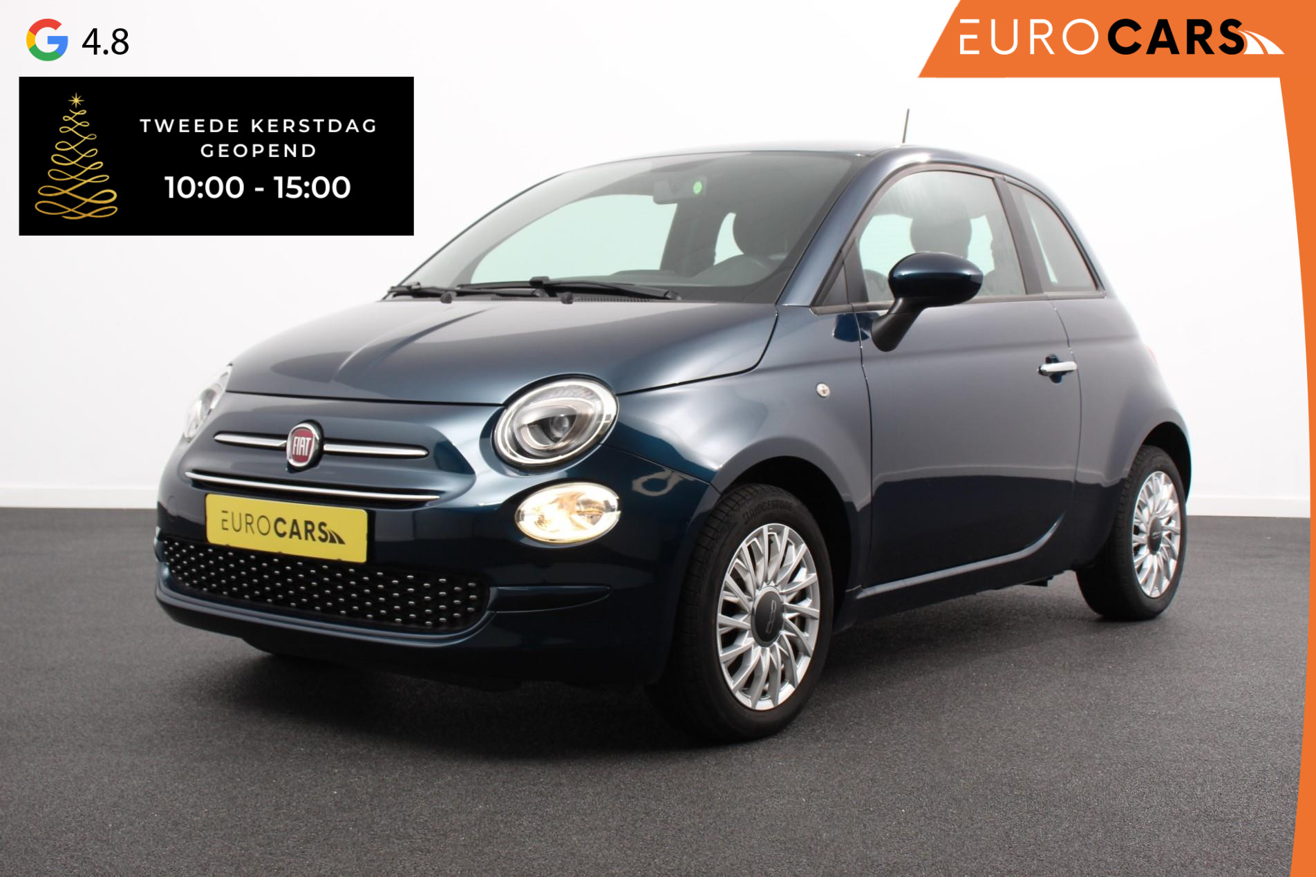 Fiat 500 1.2 Automaat Lounge | Navigatie | Airco | Lichtmetalen velgen | Dab