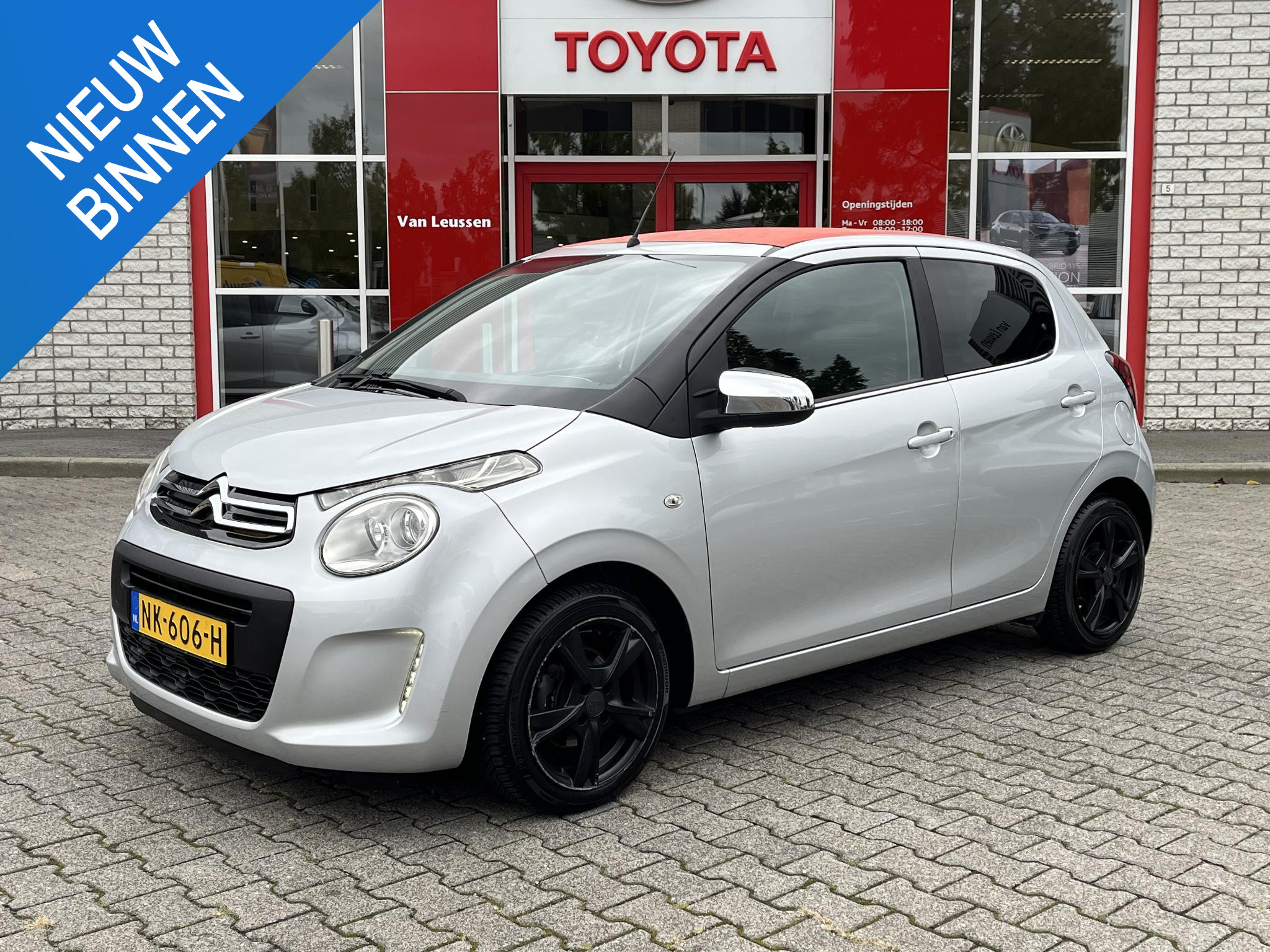 Citroën C1 1.0 E-VTI AIRSCAPE FEEL NL-AUTO CABRIO-DAK NAVI LM-VELGEN ALL SEASON BLUETOOTH