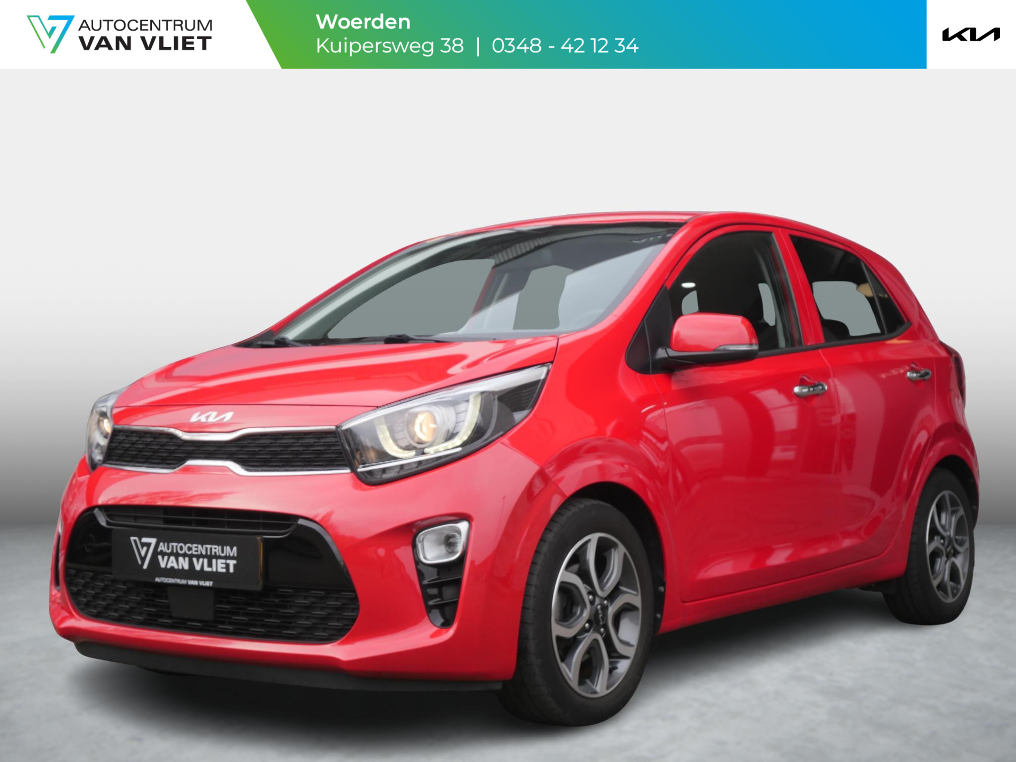 Kia Picanto 1.0 DPi DynamicPlusLine | Clima | Navi | Cruise | Camera | Carplay | Keyless |