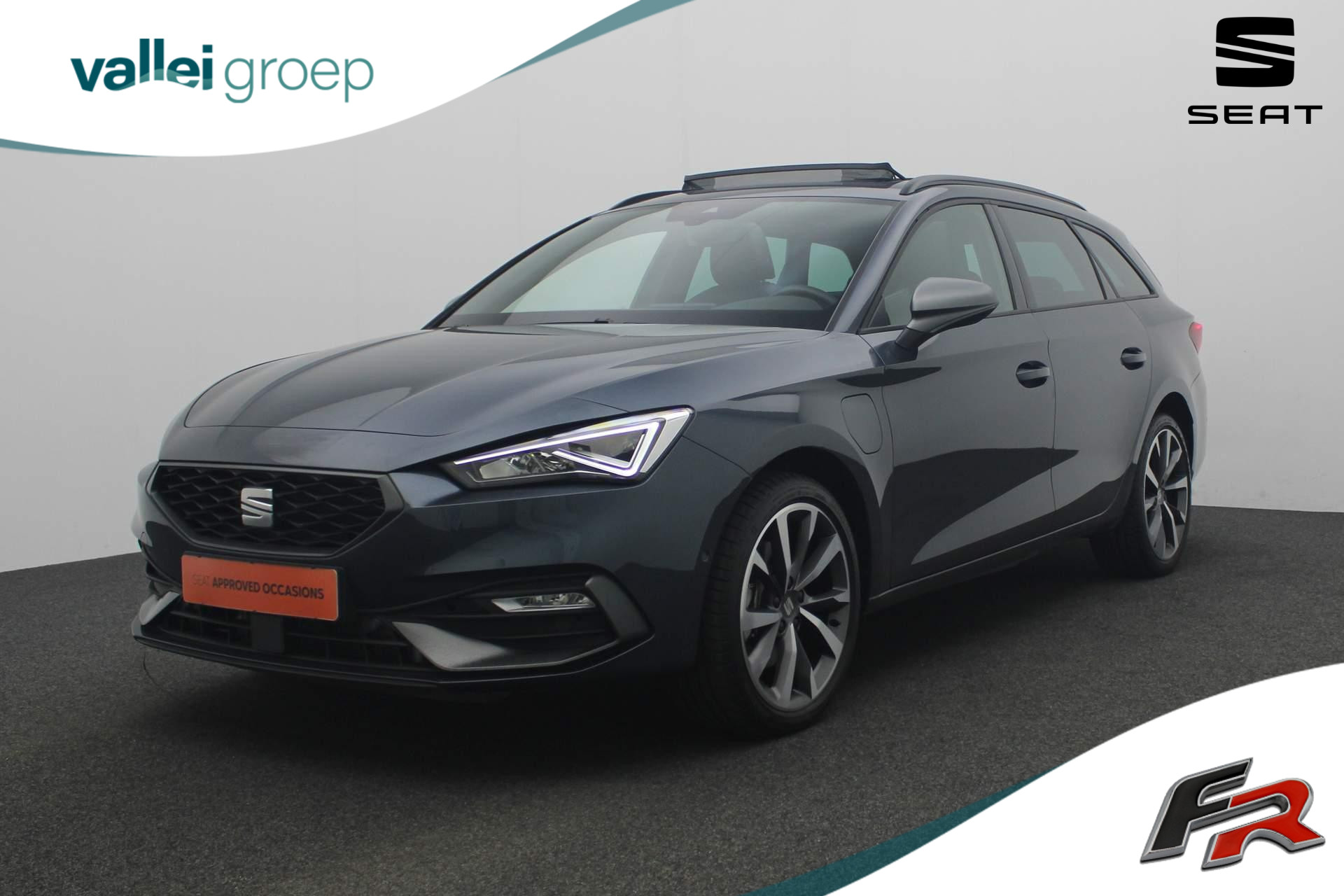 SEAT Leon Sportstourer 1.4 TSI 204PK DSG eHybrid PHEV FR | Pano | Navi | Keyless | Camera | ACC | Leder/alcantara | 18 inch