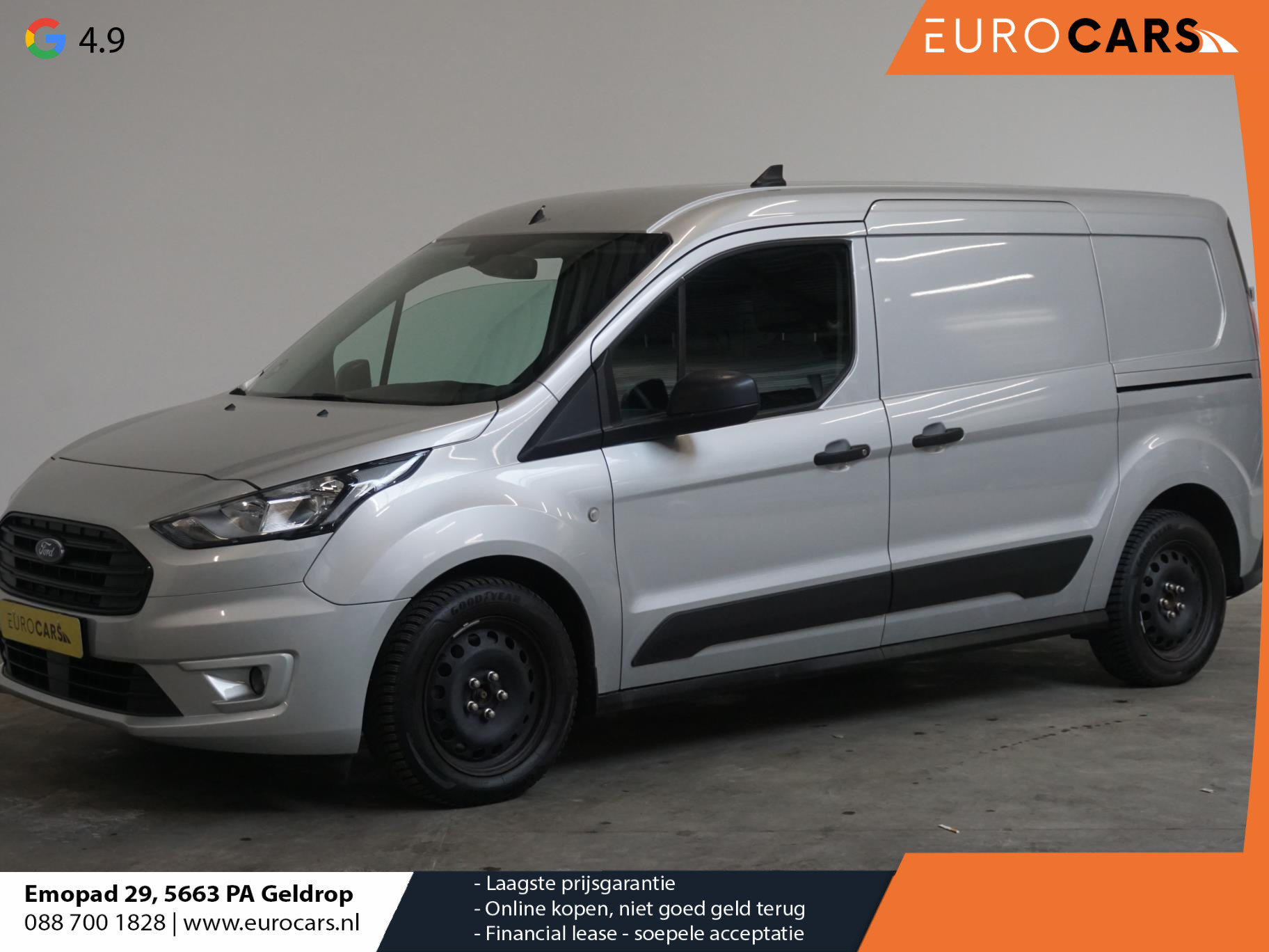 Ford Transit Connect 100pk L2 2 x Schuifdeur Airco Trekhaak