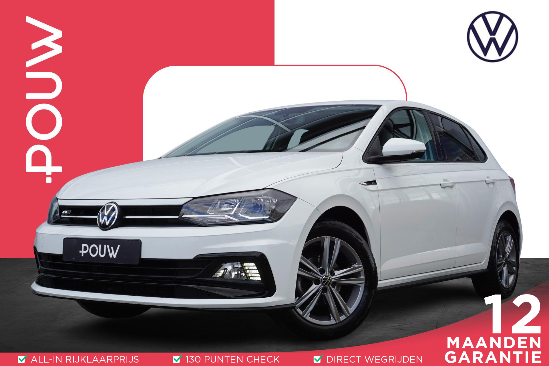 Volkswagen Polo 1.0 TSI 95pk R-Line Edition | Apple Carplay & Android Auto | Achteruitrijcamera| Adaptive Cruise