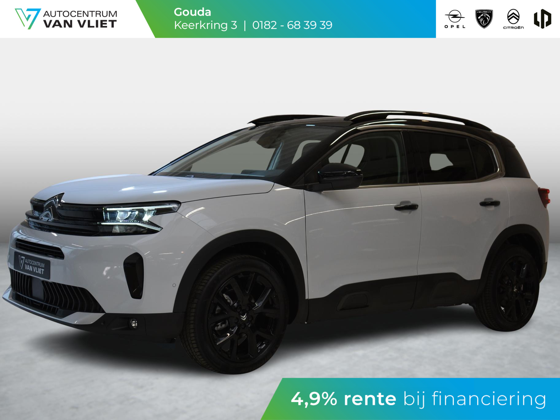 Citroën C5 Aircross SUV 1.2 Hybrid 136pk ë-DCS6 Max | Two-Tone dak | Stoelverwarming |