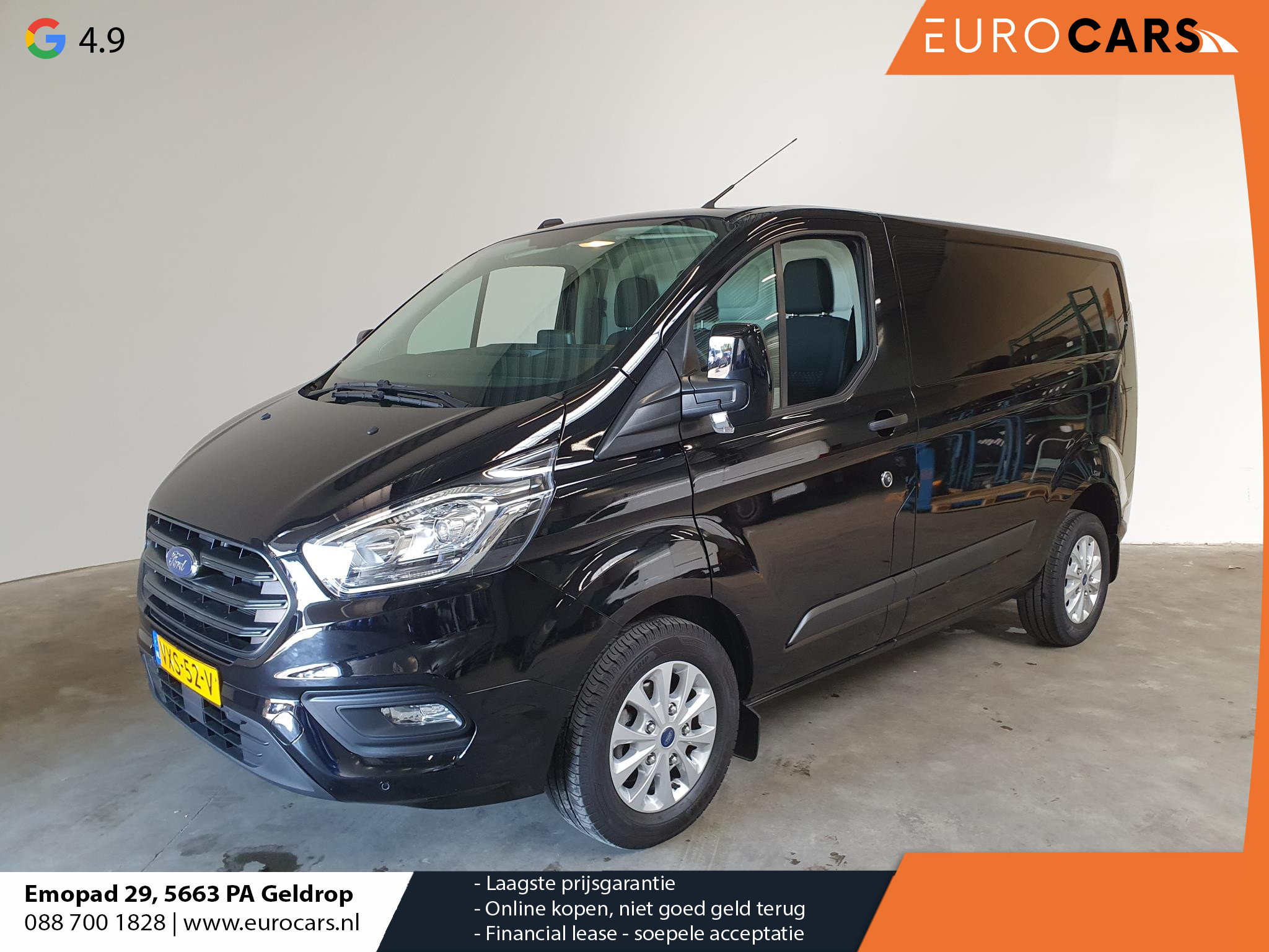 Ford Transit Custom 130pk Automaat Trend L1H1 Airco Navi Cruise Camera Trekhaak 3zits