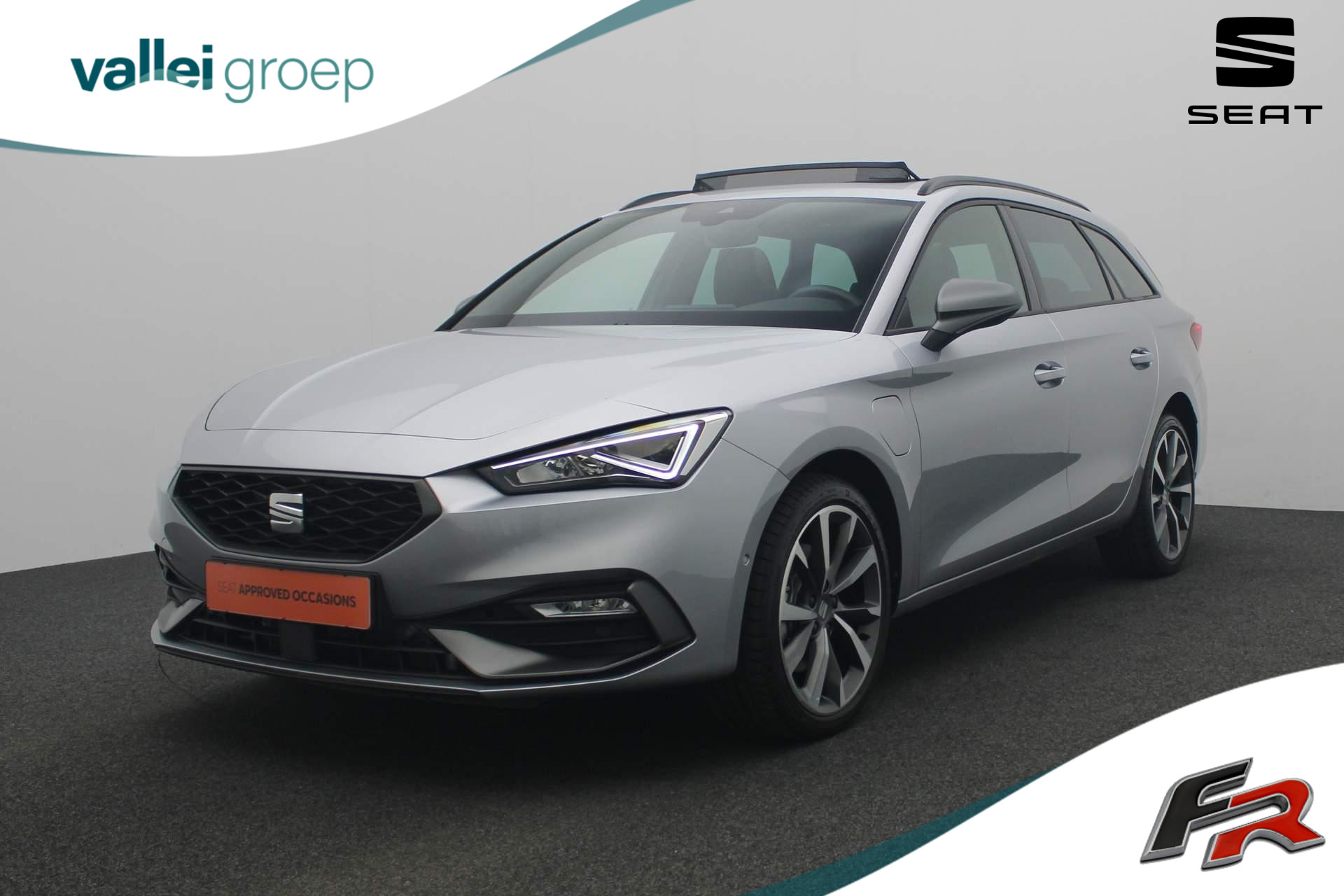 SEAT Leon Sportstourer 1.4 TSI 204PK DSG eHybrid PHEV FR | Pano | Keyless | Navi | Camera | 18 inch | Full LED | Leder/alcantara