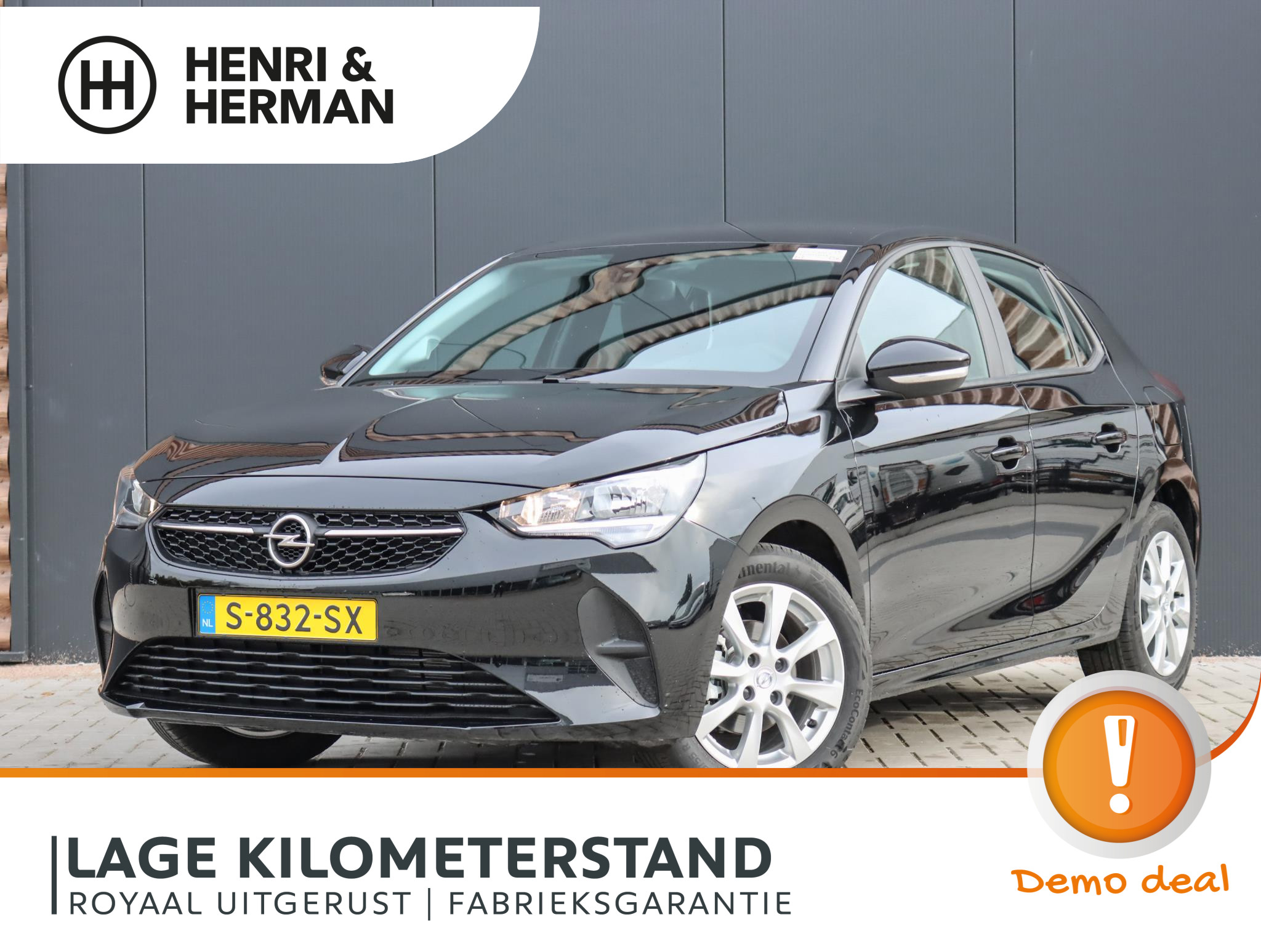 Opel Corsa 75pk Edition (RIJKLAAR!!/DIRECT rijden!!/Stuurverw./NAV./AppleCarPlay)
