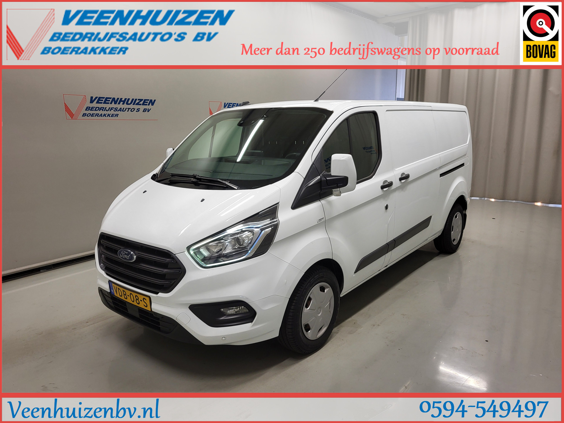 Ford Transit Custom 2.0TDCI L2/H1 Euro 6!