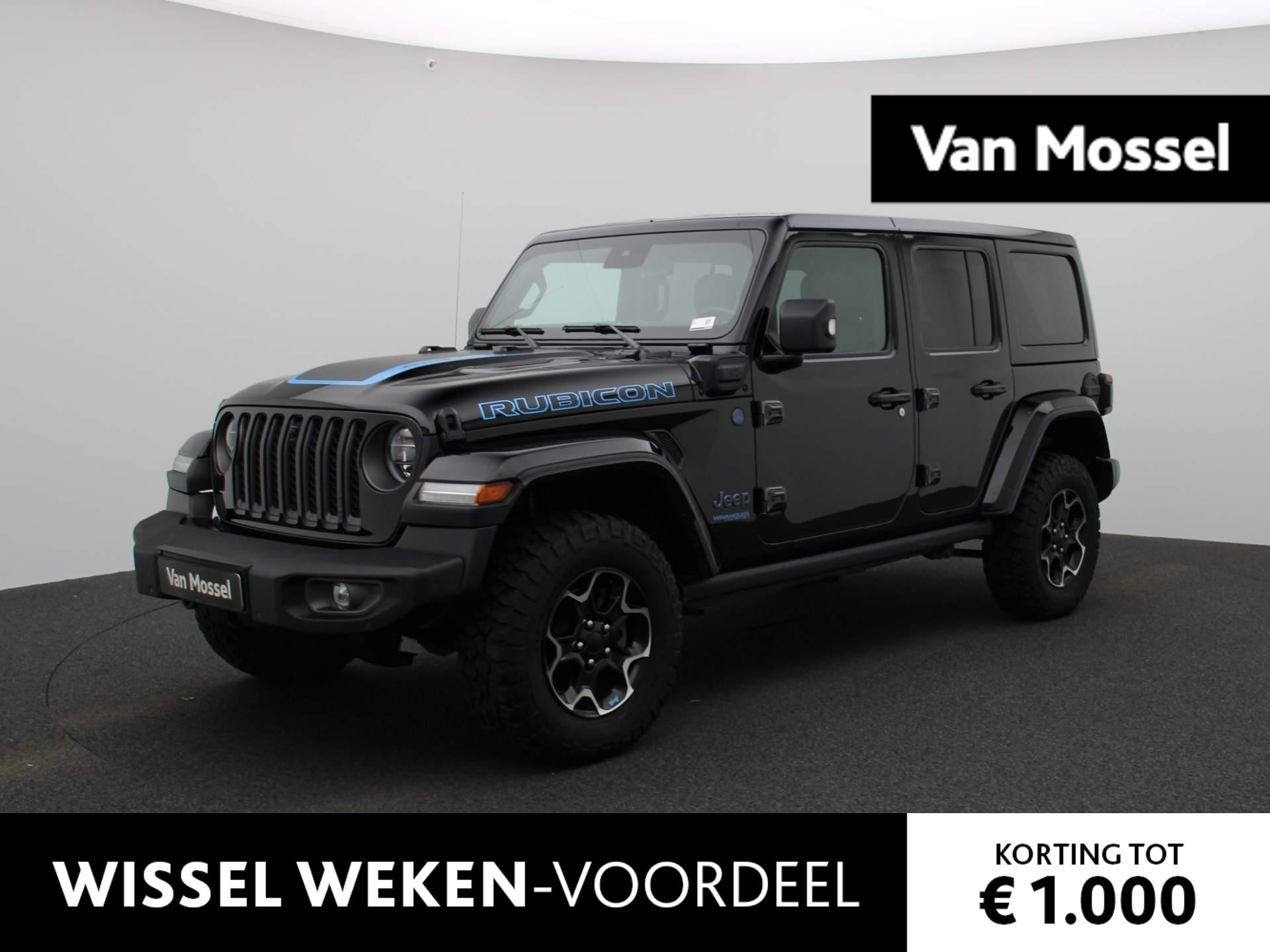 Jeep Wrangler Rubicon 380 4x4 PHEV | UITNEEMBAAR DAK  | NAVIGATIE | LEDER | CAMERA VOOR+ACHTER  | ALPINE AUDIO | STOELVERWARMING | STUURWIEL VERWARMD | LED KOPLAMPEN | ADAPTIVE CRUISE CONTROL | KEYLESS | CLIMATE CONTROL |