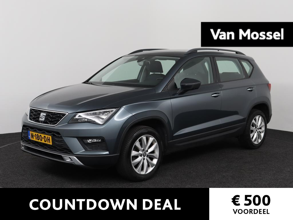 SEAT Ateca 1.0 EcoTSI Style Business Intense 115 PK | LED Koplampen | Navigatie | Climate Control | Apple Carplay/Android Auto | Achteruitrijcamera | Privacy Glass | Cruise Control | Parkeersensoren | Virtual Cockpit | Lichtmetalen velgen |