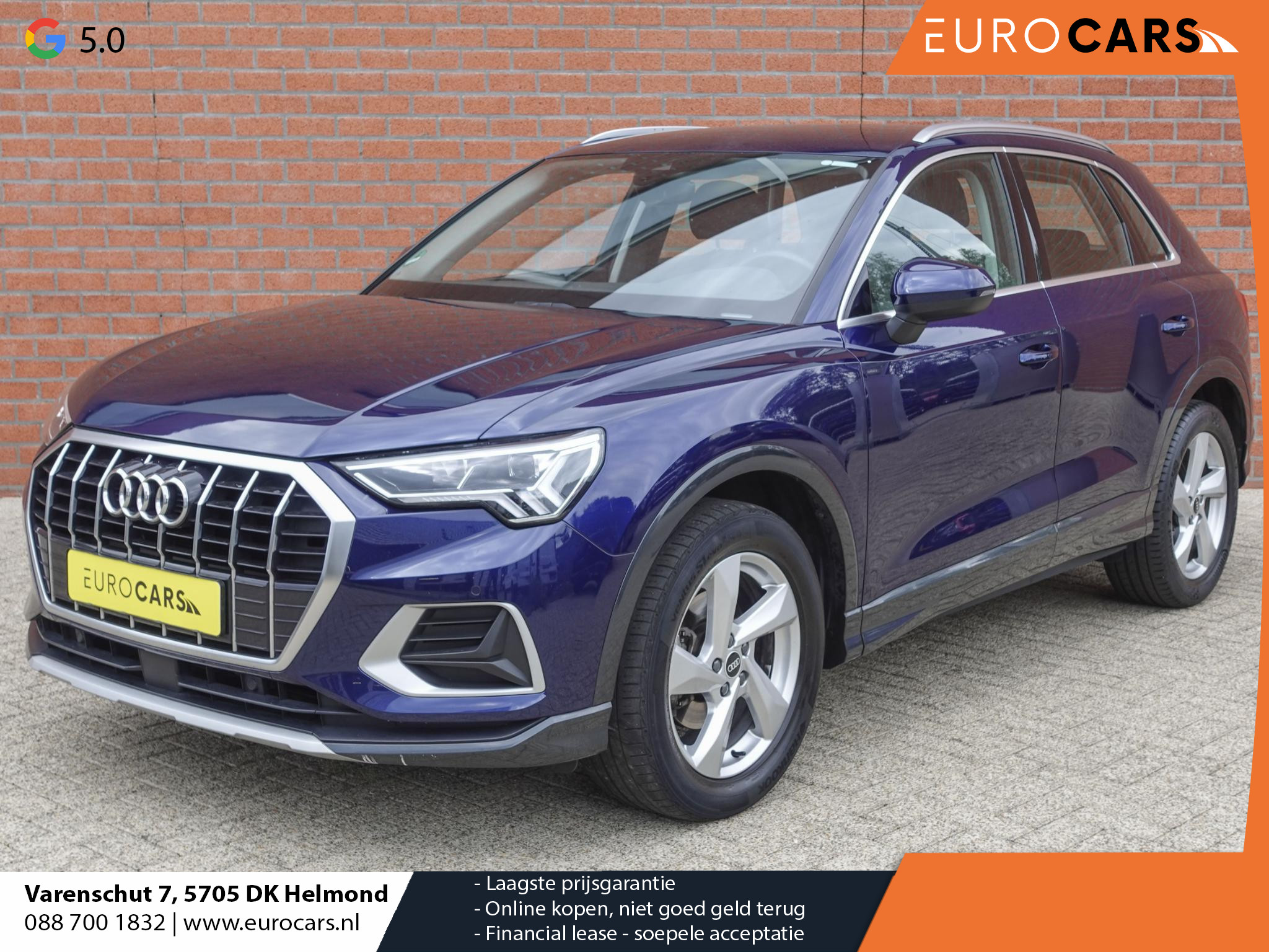 Audi Q3 35 TFSI 150pk S-Tronic Advanced Navigatie Climate Control Led DAB Cruise Control Adaptive Digitale Cockpit Parkeer sensoren Stoelverwarming