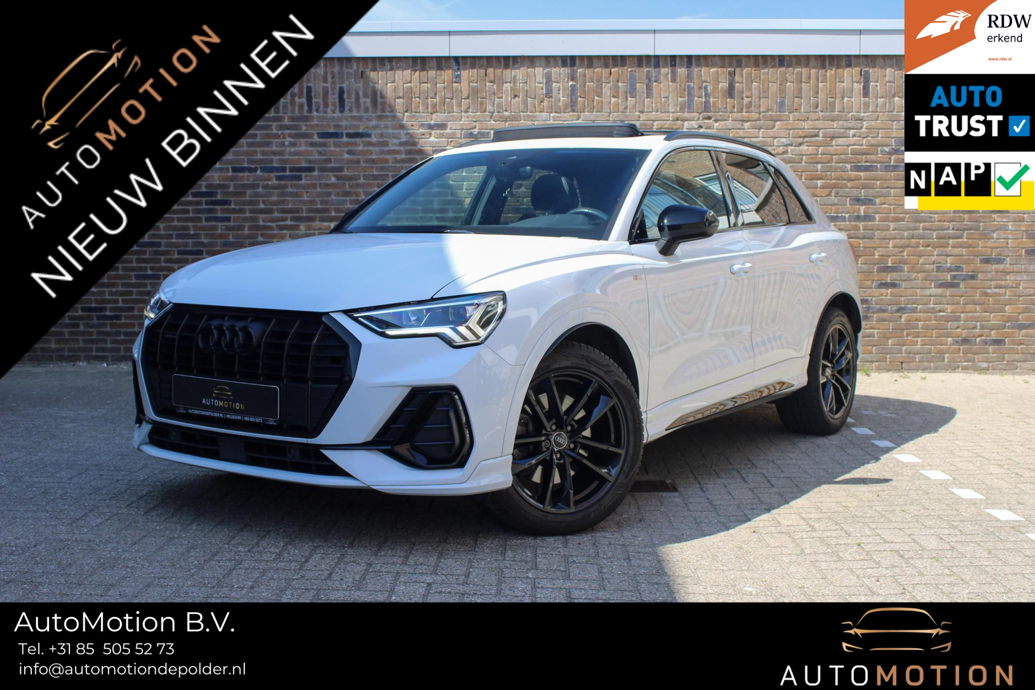 Audi Q3 45 TFSI quattro S Line Pro Line S |Pano | ACC | Lane ass | Black pakket