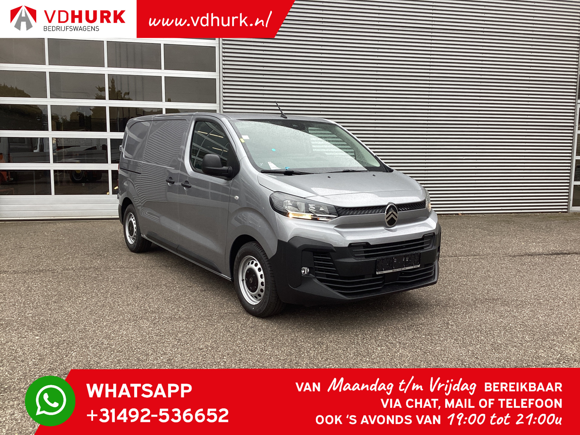 Citroën Jumpy 2.0 HDI 180 pk Aut. L2 NIEUW Virtual Cockpit/ Navi/ Carplay/ Camera/ PDC/ Cruise