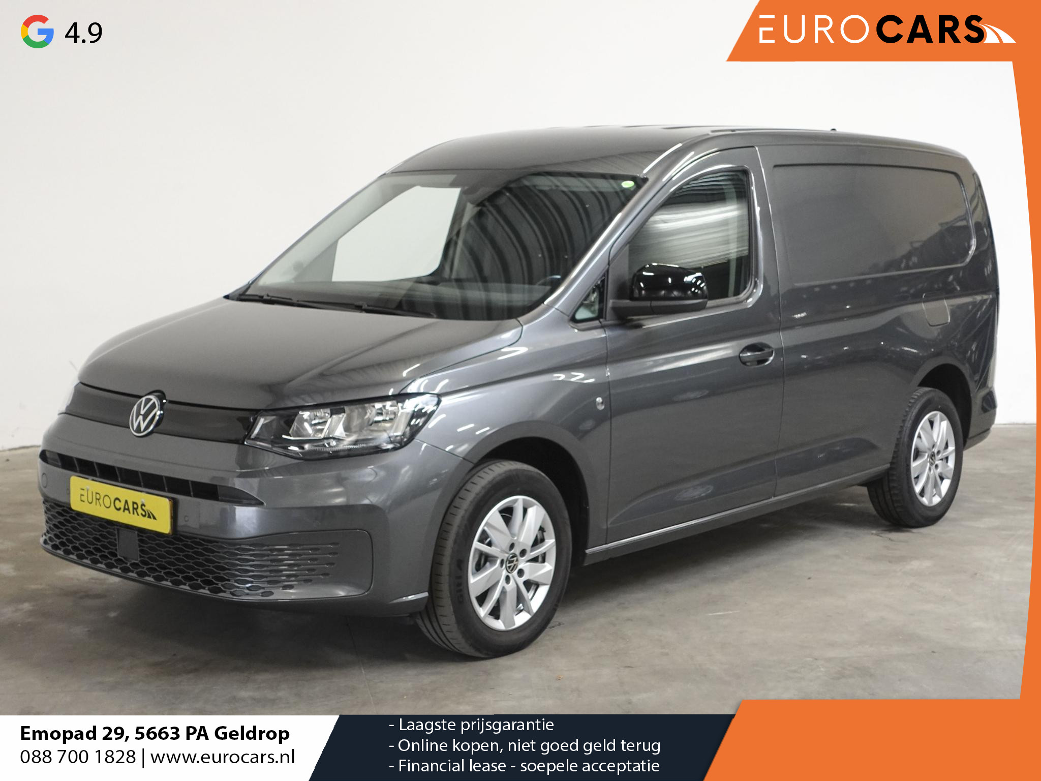 Volkswagen Caddy Cargo Maxi 2.0 TDI Style Automaat Airco Bluetooth Cruise Control App-Connect